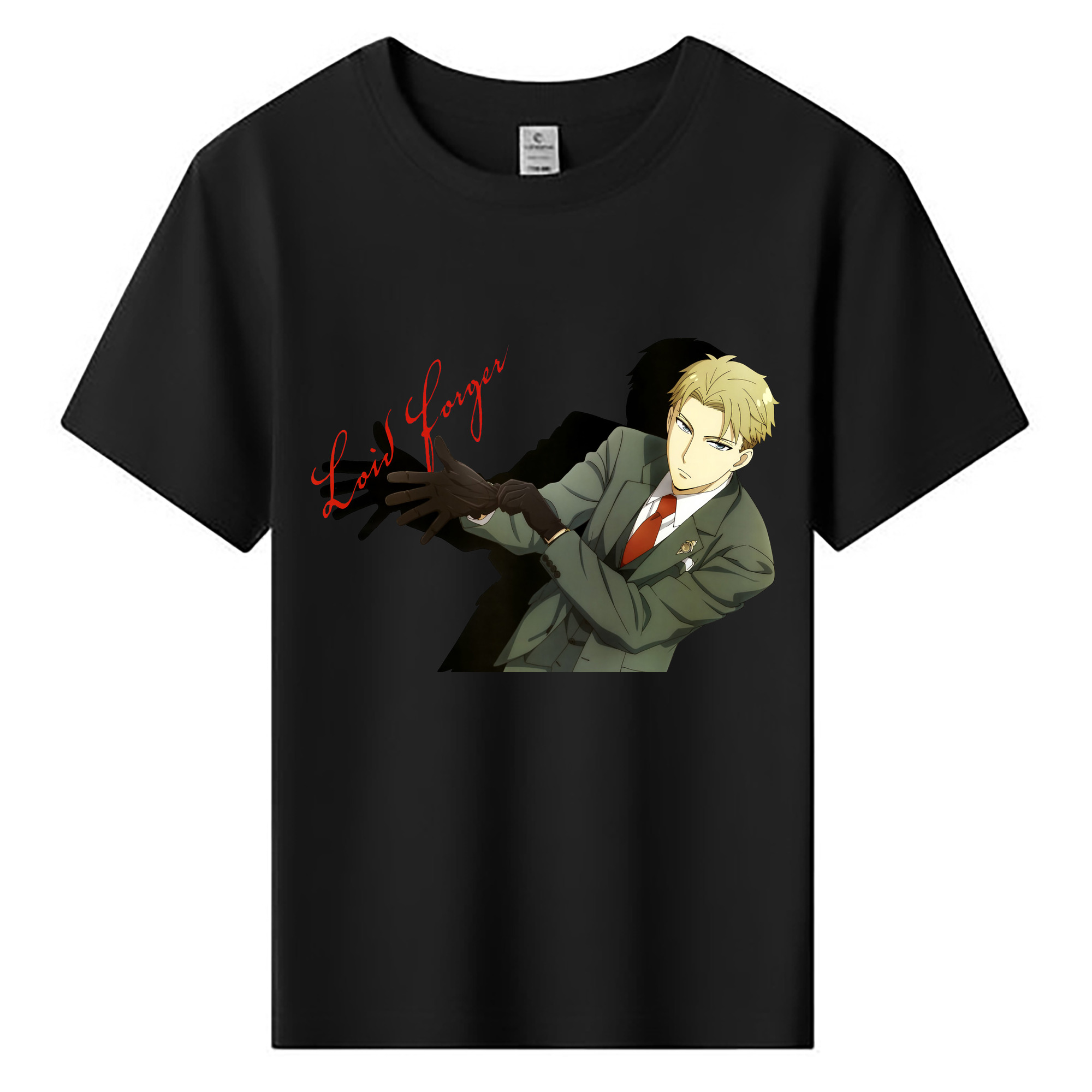 （画像用） SPY×FAMILY间谍家家酒 綿100％キッズTシャツ（フロントプリント）