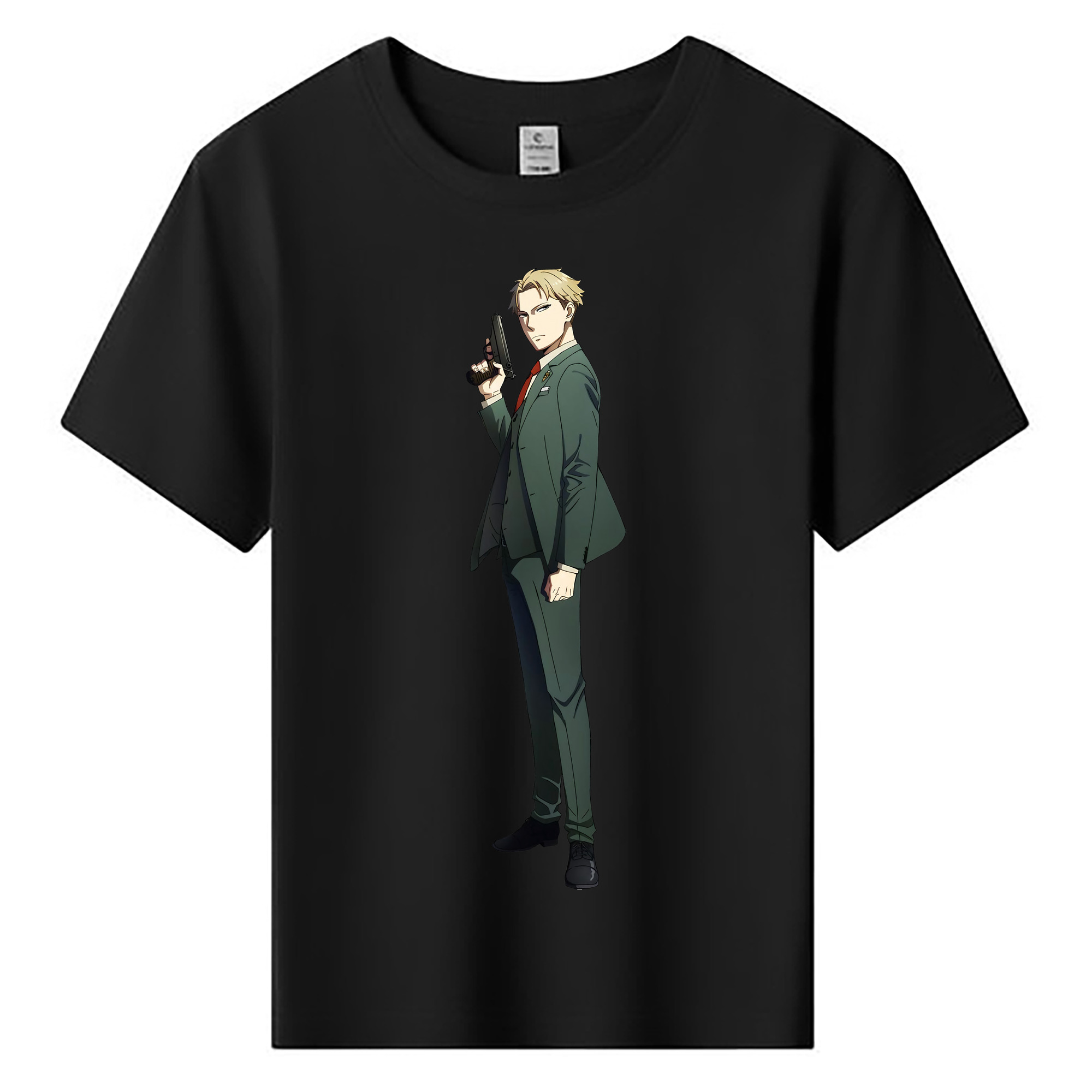 （画像用） SPY×FAMILY间谍家家酒 綿100％キッズTシャツ（フロントプリント）