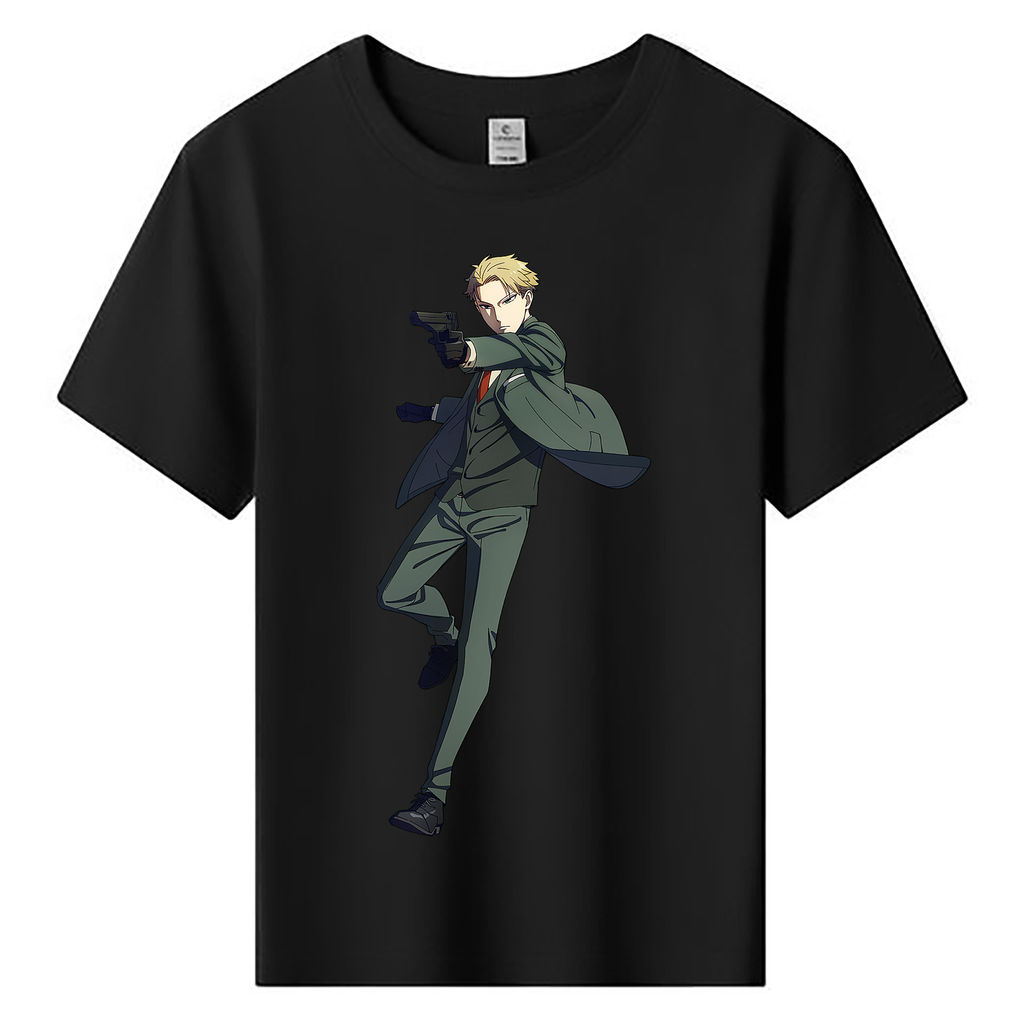 （画像用） SPY×FAMILY间谍家家酒 綿100％キッズTシャツ（フロントプリント）