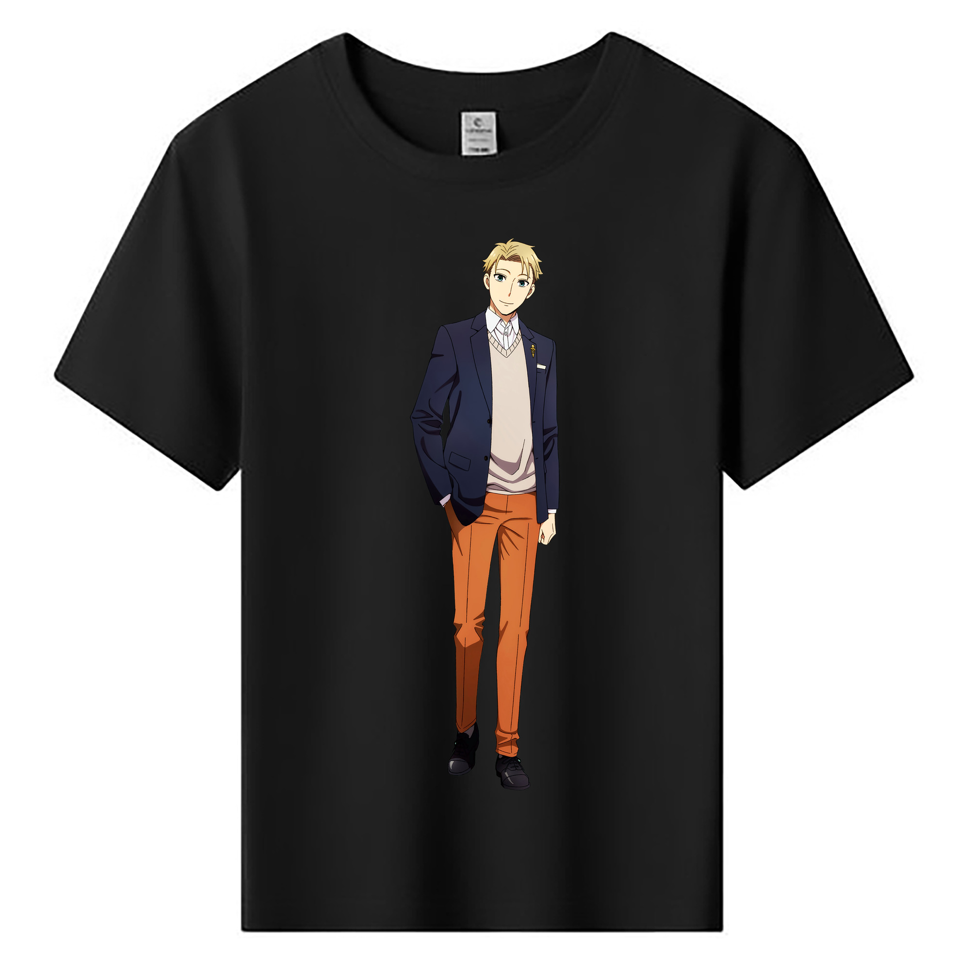 （画像用） SPY×FAMILY间谍家家酒 綿100％キッズTシャツ（フロントプリント）