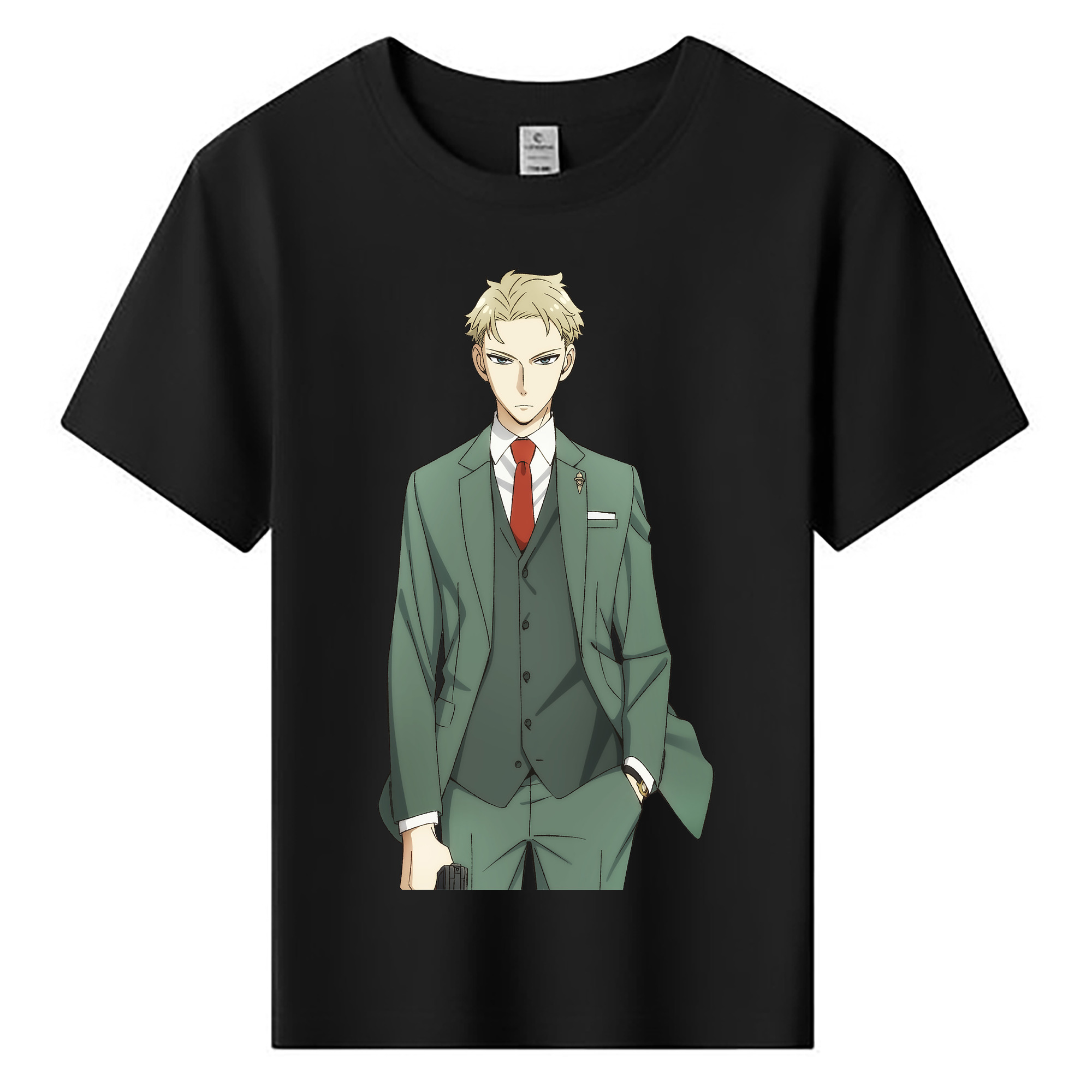 （画像用） SPY×FAMILY间谍家家酒 綿100％キッズTシャツ（フロントプリント）