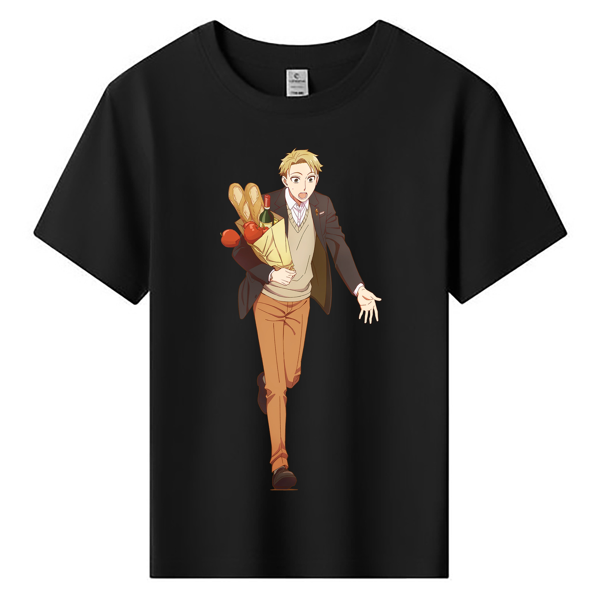 （画像用） SPY×FAMILY间谍家家酒 綿100％キッズTシャツ（フロントプリント）