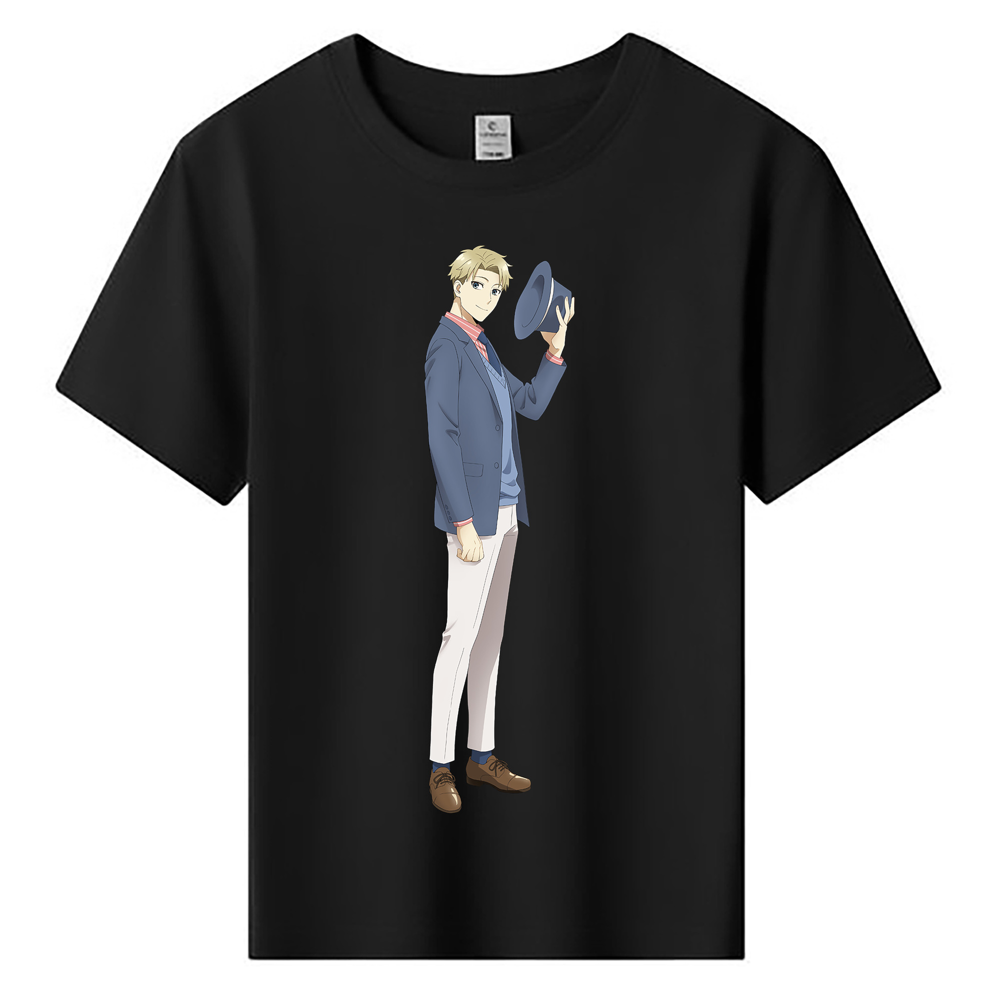 （画像用） SPY×FAMILY间谍家家酒 綿100％キッズTシャツ（フロントプリント）