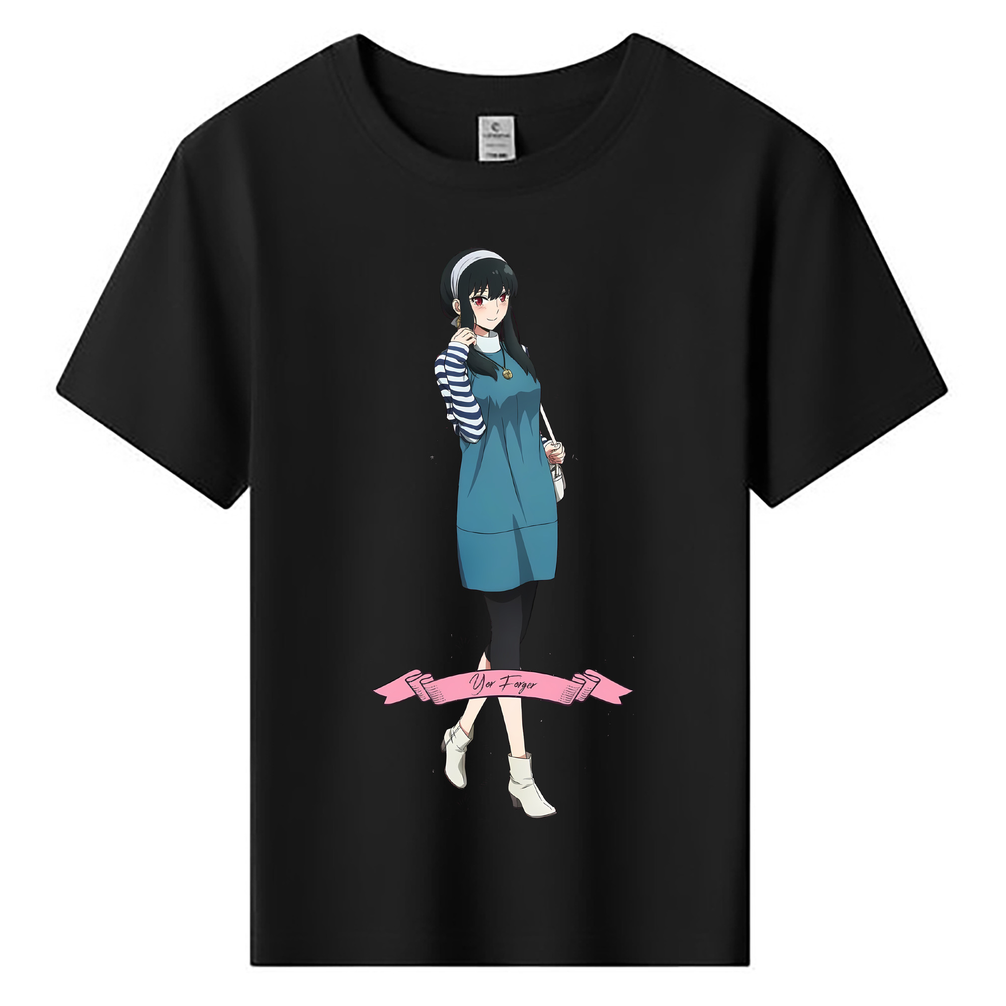 （画像用） SPY×FAMILY间谍家家酒 綿100％キッズTシャツ（フロントプリント）