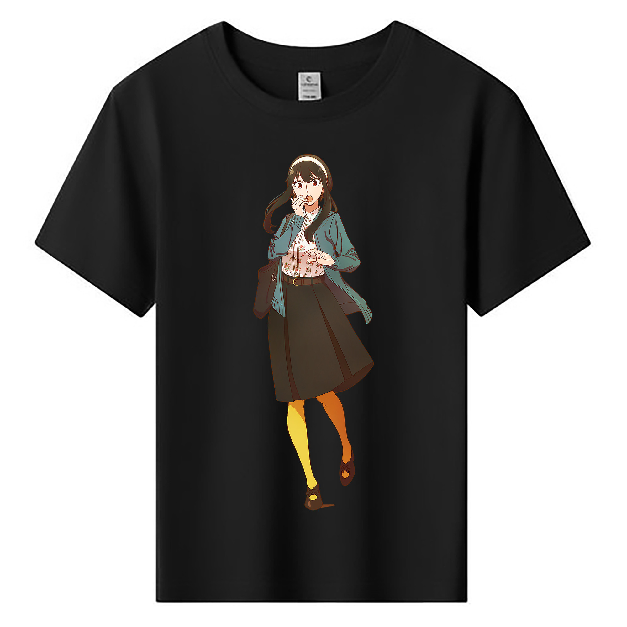 （画像用） SPY×FAMILY间谍家家酒 綿100％キッズTシャツ（フロントプリント）