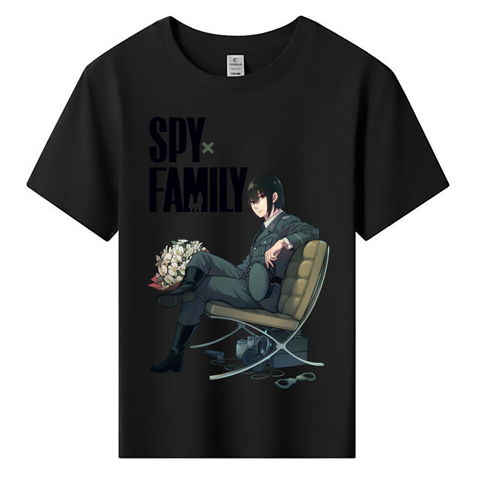 （画像用） SPY×FAMILY间谍家家酒 綿100％キッズTシャツ（フロントプリント）