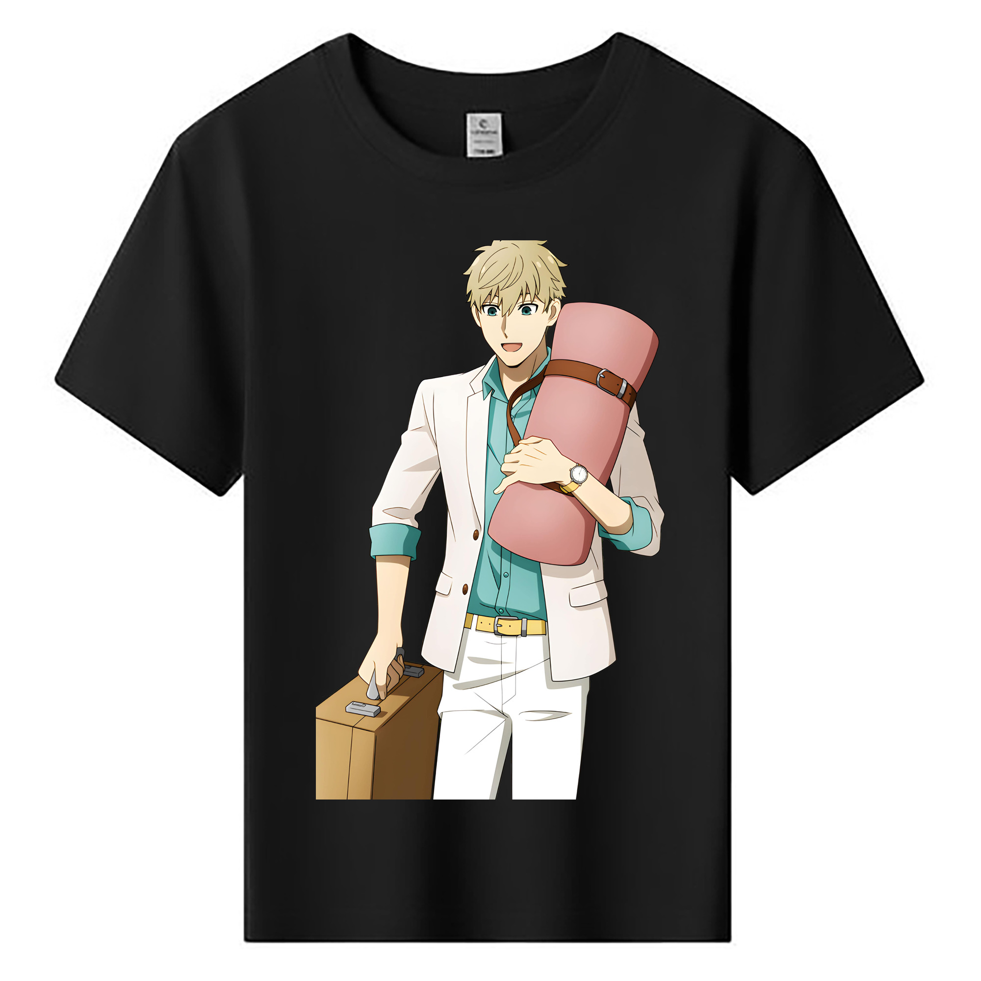 （画像用） SPY×FAMILY间谍家家酒 綿100％キッズTシャツ（フロントプリント）