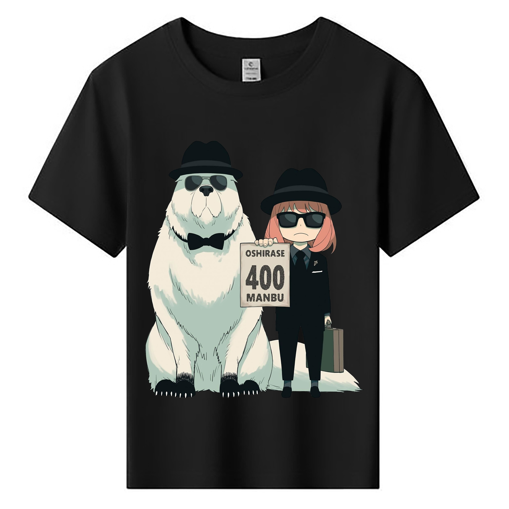 （画像用） SPY×FAMILY间谍家家酒 綿100％キッズTシャツ（フロントプリント）