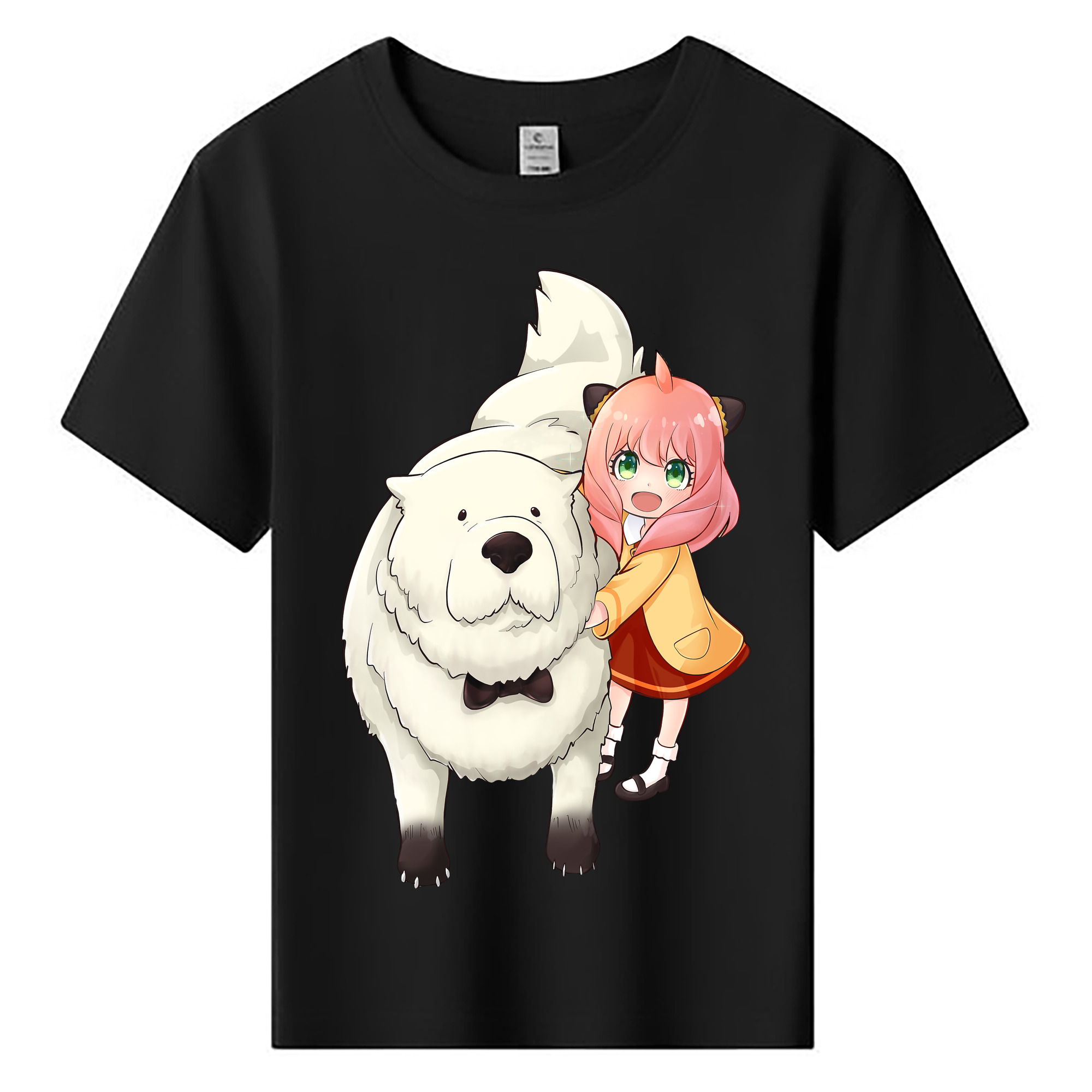（画像用） SPY×FAMILY间谍家家酒 綿100％キッズTシャツ（フロントプリント）