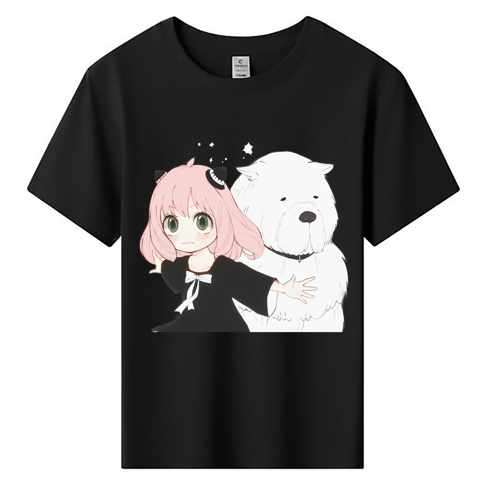 （画像用） SPY×FAMILY间谍家家酒 綿100％キッズTシャツ（フロントプリント）