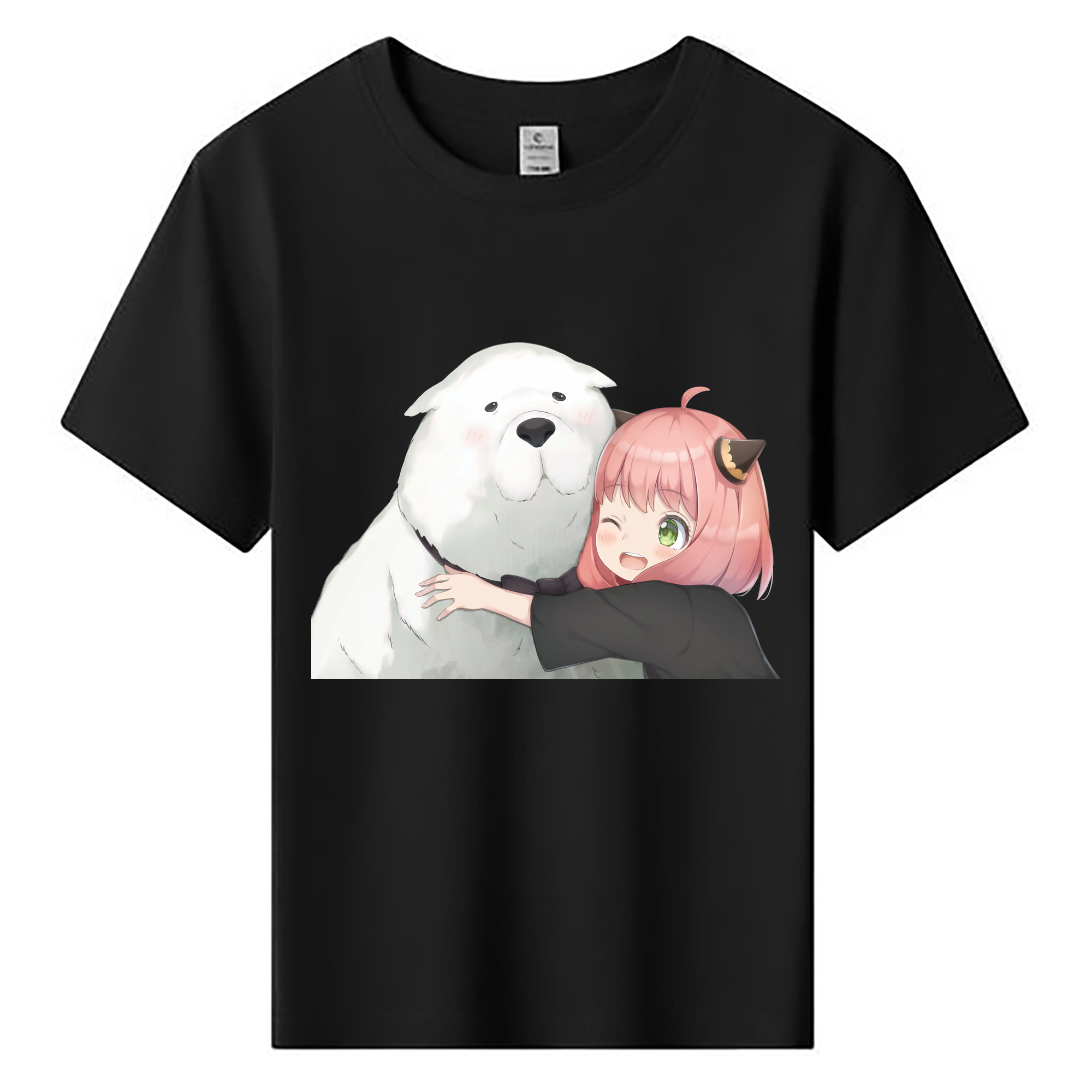 （画像用） SPY×FAMILY间谍家家酒 綿100％キッズTシャツ（フロントプリント）