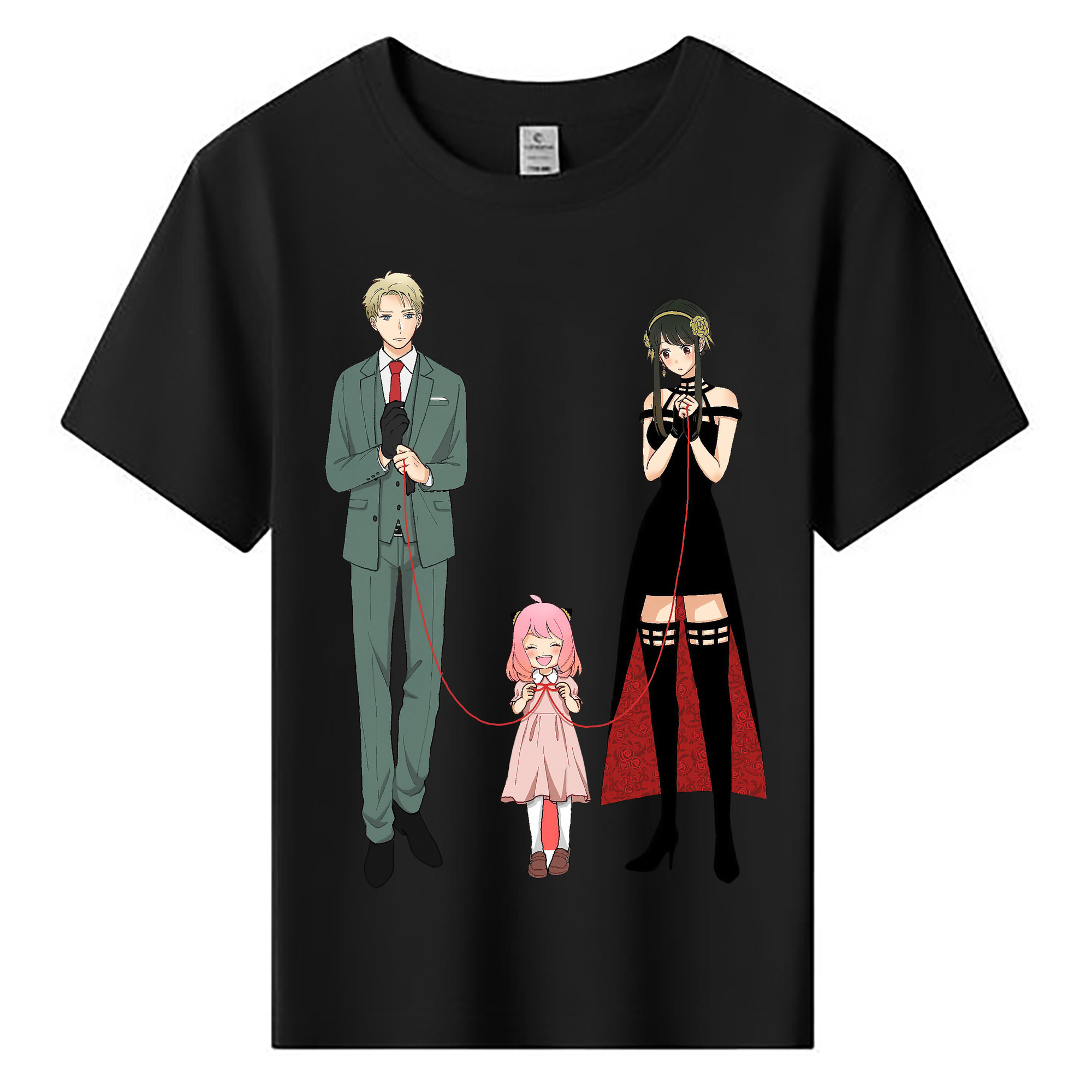 （画像用） SPY×FAMILY间谍家家酒 綿100％キッズTシャツ（フロントプリント）