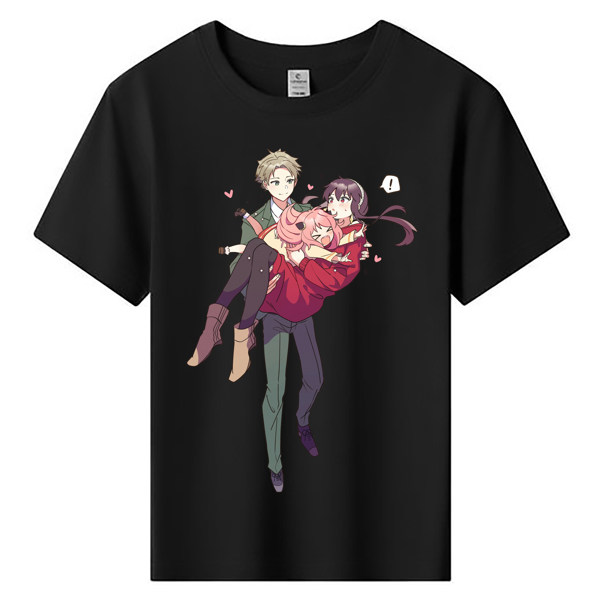 （画像用） SPY×FAMILY间谍家家酒 綿100％キッズTシャツ（フロントプリント）
