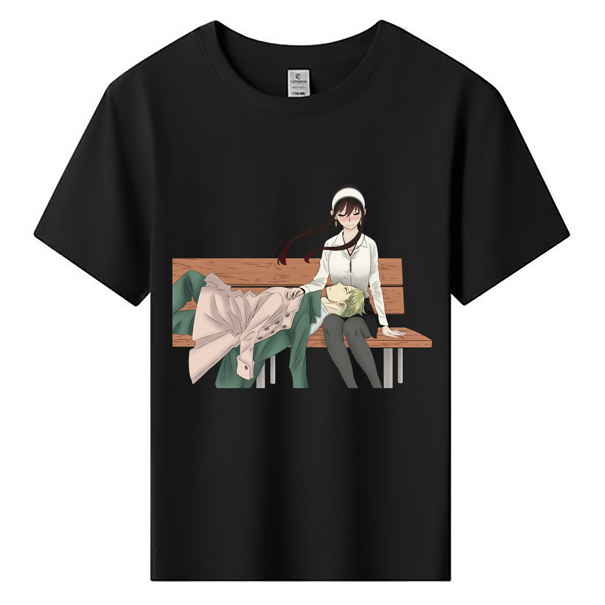 （画像用） SPY×FAMILY间谍家家酒 綿100％キッズTシャツ（フロントプリント）