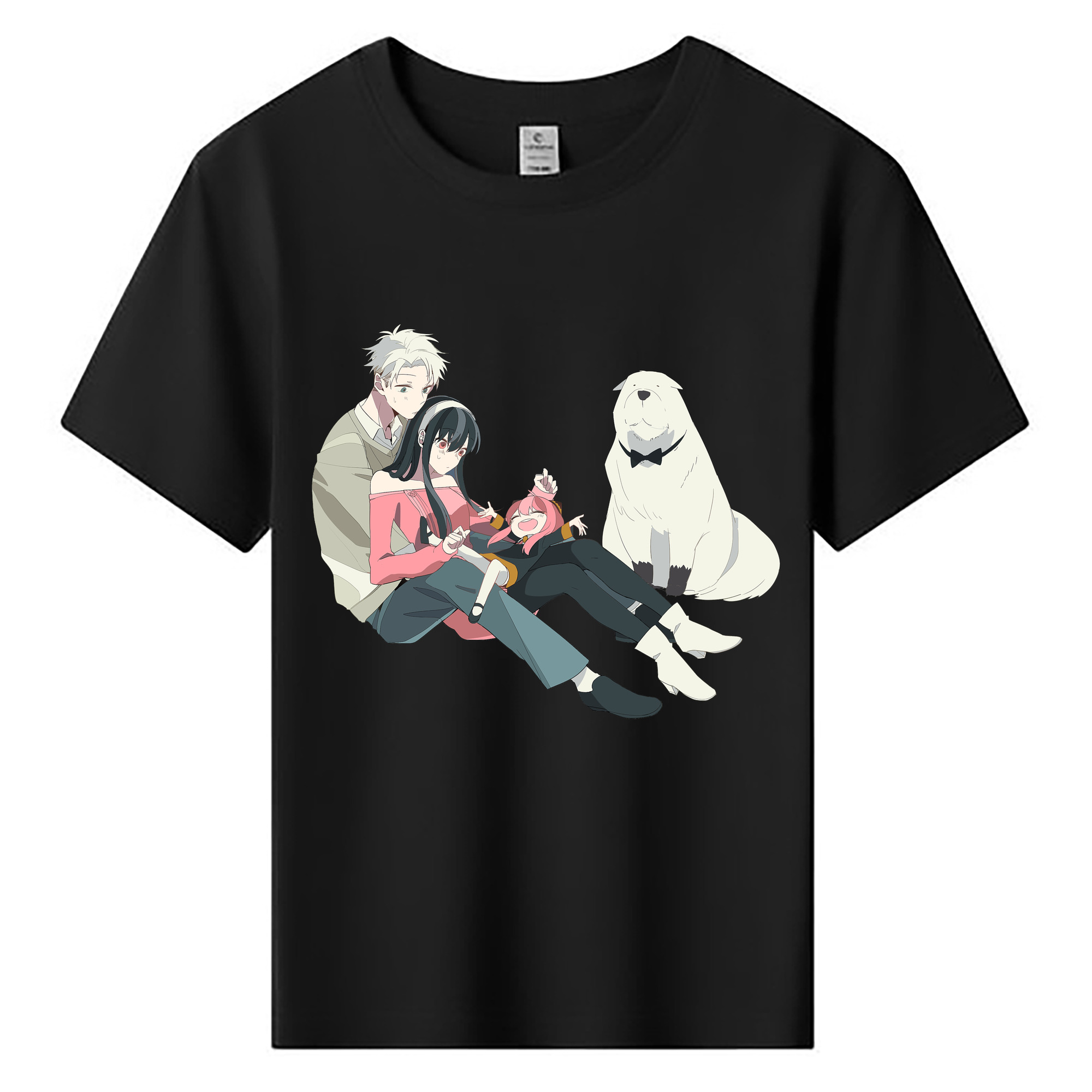 （画像用） SPY×FAMILY间谍家家酒 綿100％キッズTシャツ（フロントプリント）