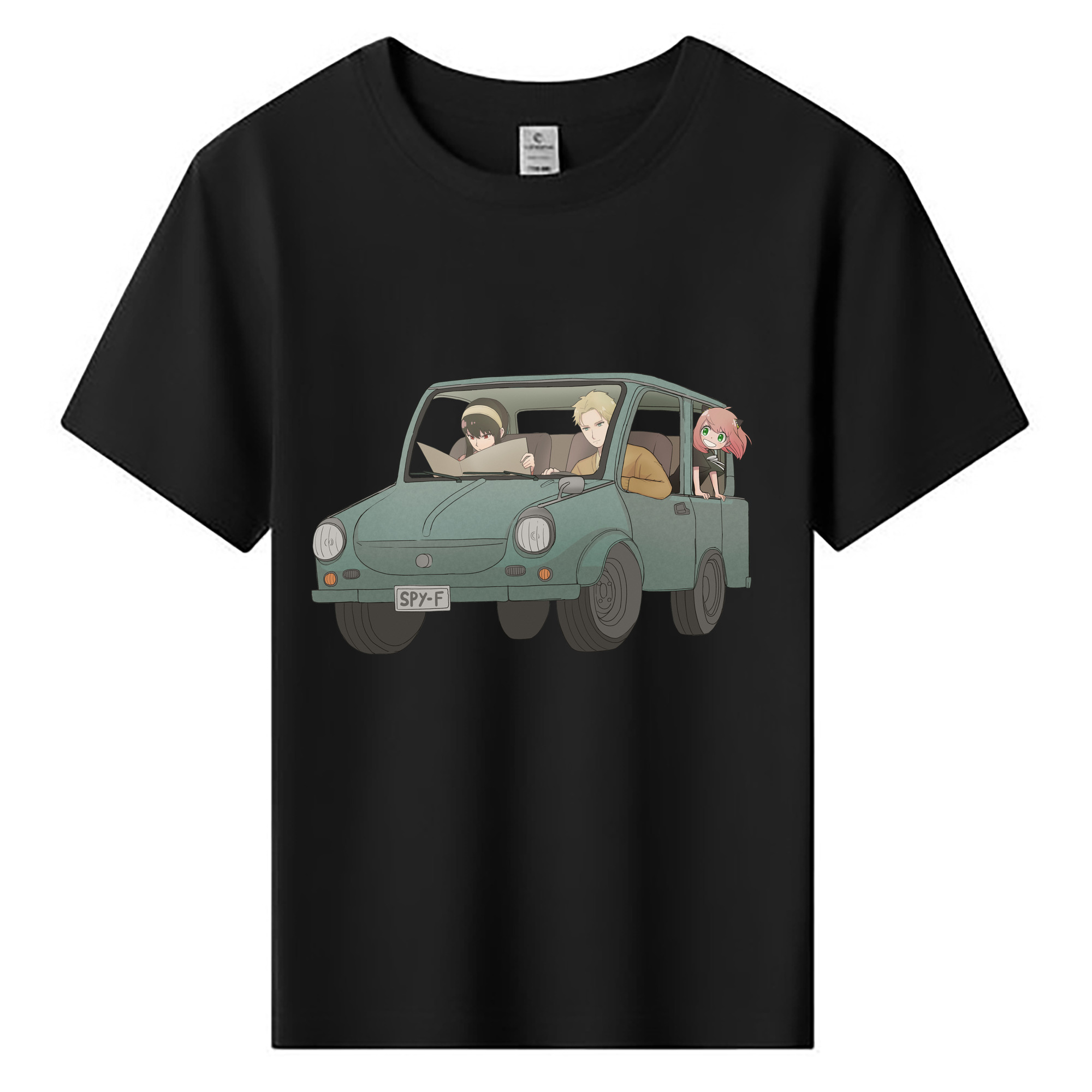 （画像用） SPY×FAMILY间谍家家酒 綿100％キッズTシャツ（フロントプリント）