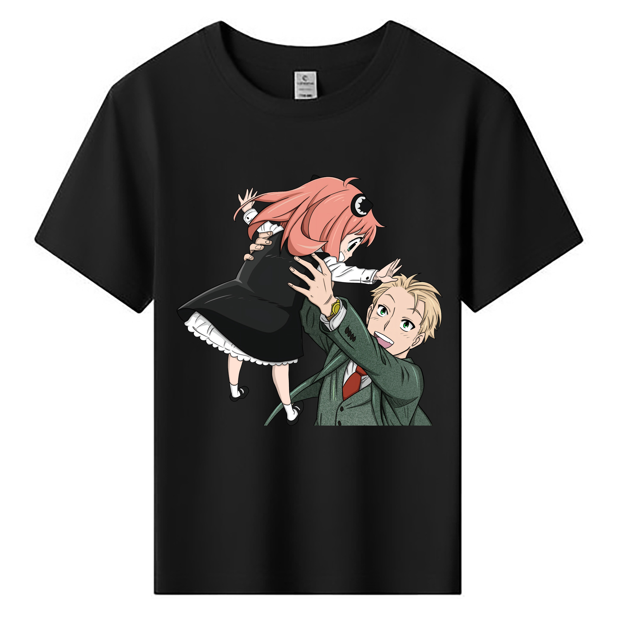（画像用） SPY×FAMILY间谍家家酒 綿100％キッズTシャツ（フロントプリント）