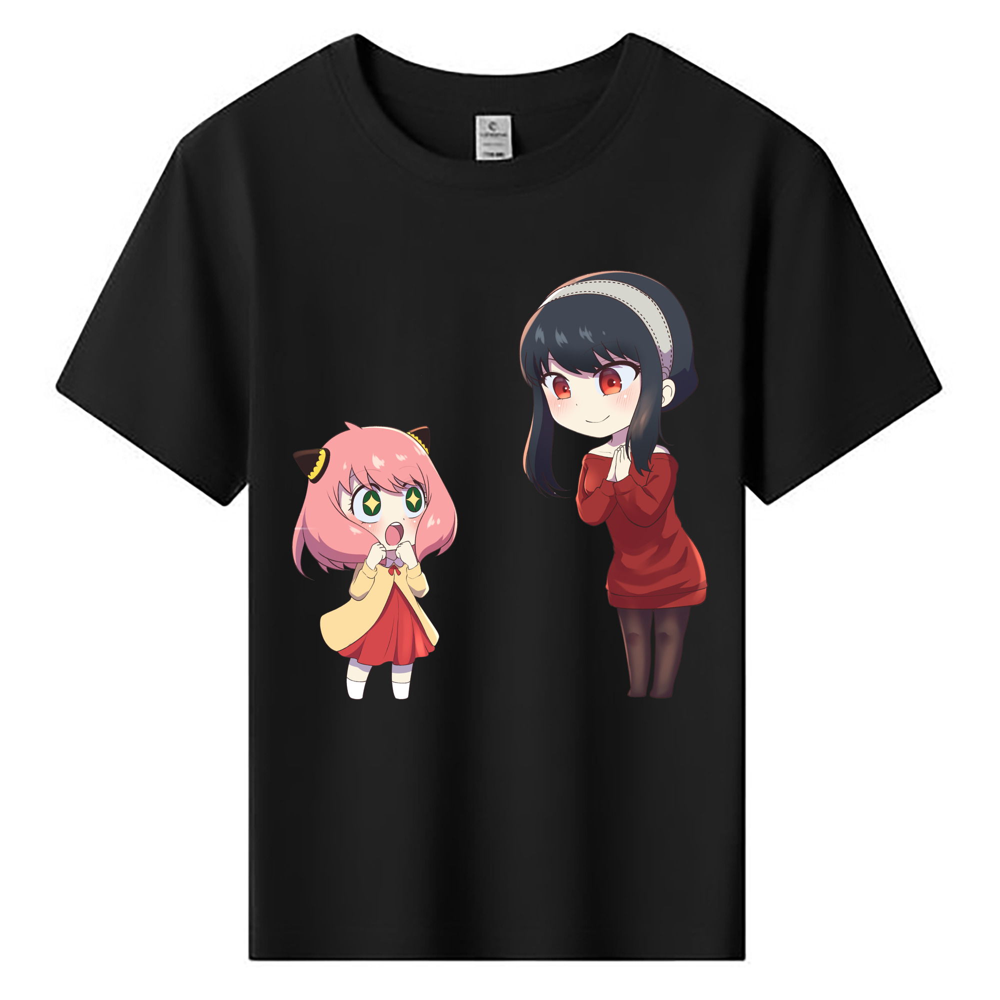 （画像用） SPY×FAMILY间谍家家酒 綿100％キッズTシャツ（フロントプリント）