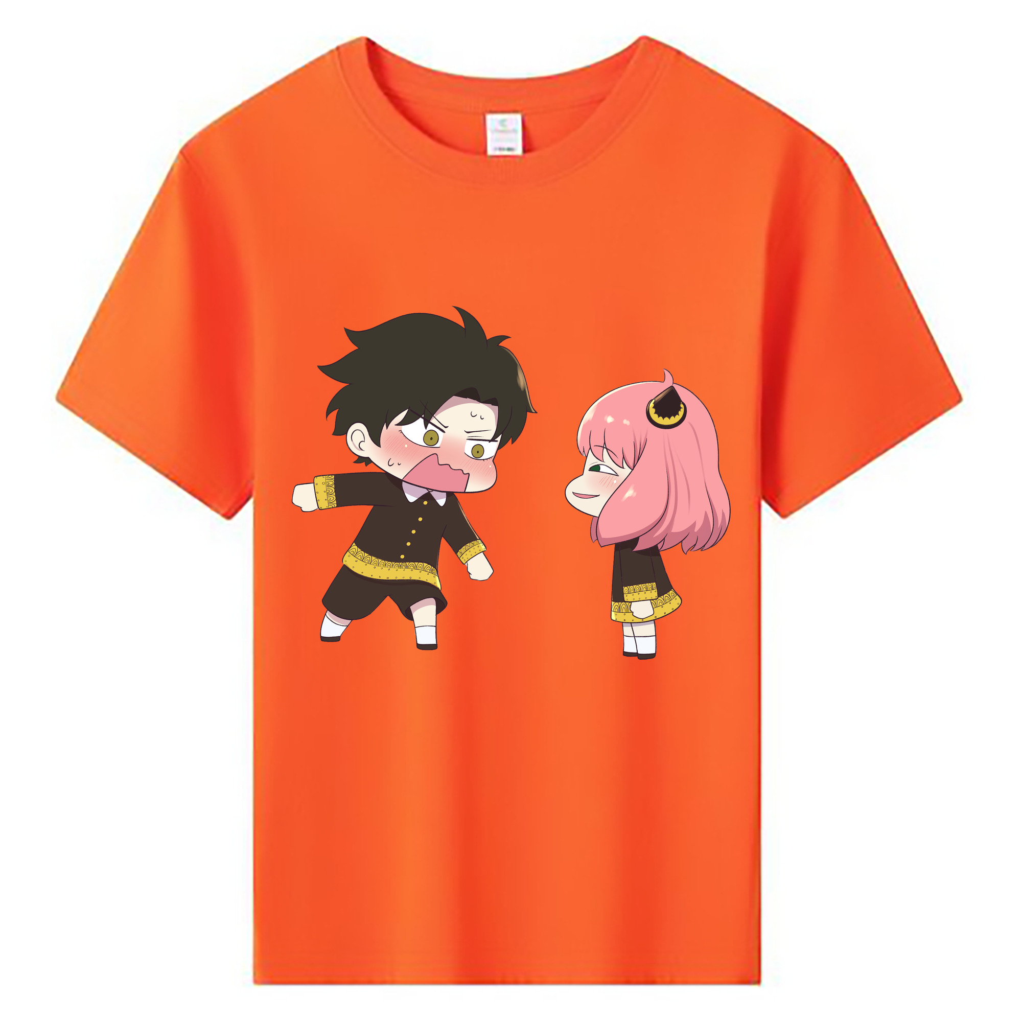 （画像用） SPY×FAMILY间谍家家酒 綿100％キッズTシャツ（フロントプリント）