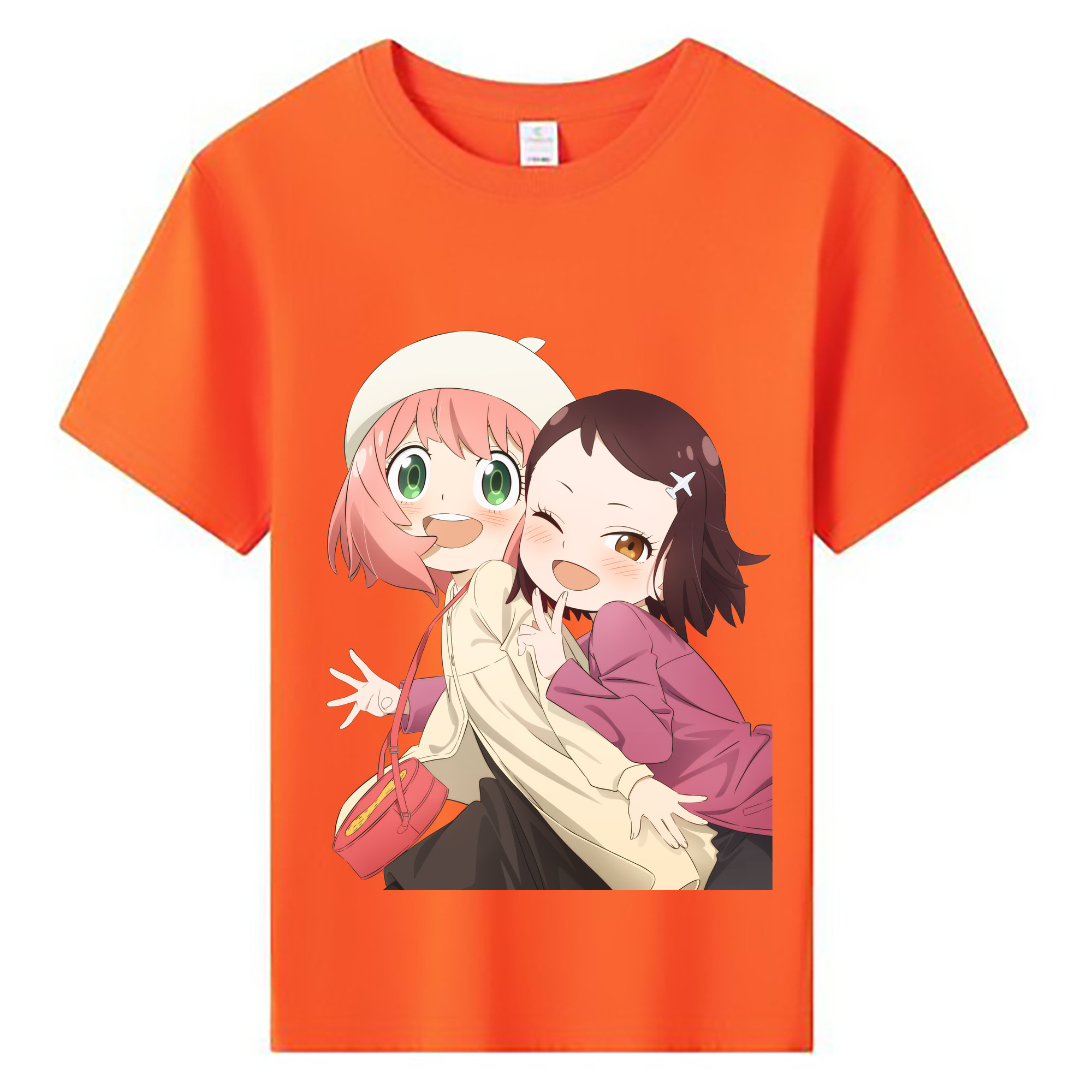 （画像用） SPY×FAMILY间谍家家酒 綿100％キッズTシャツ（フロントプリント）