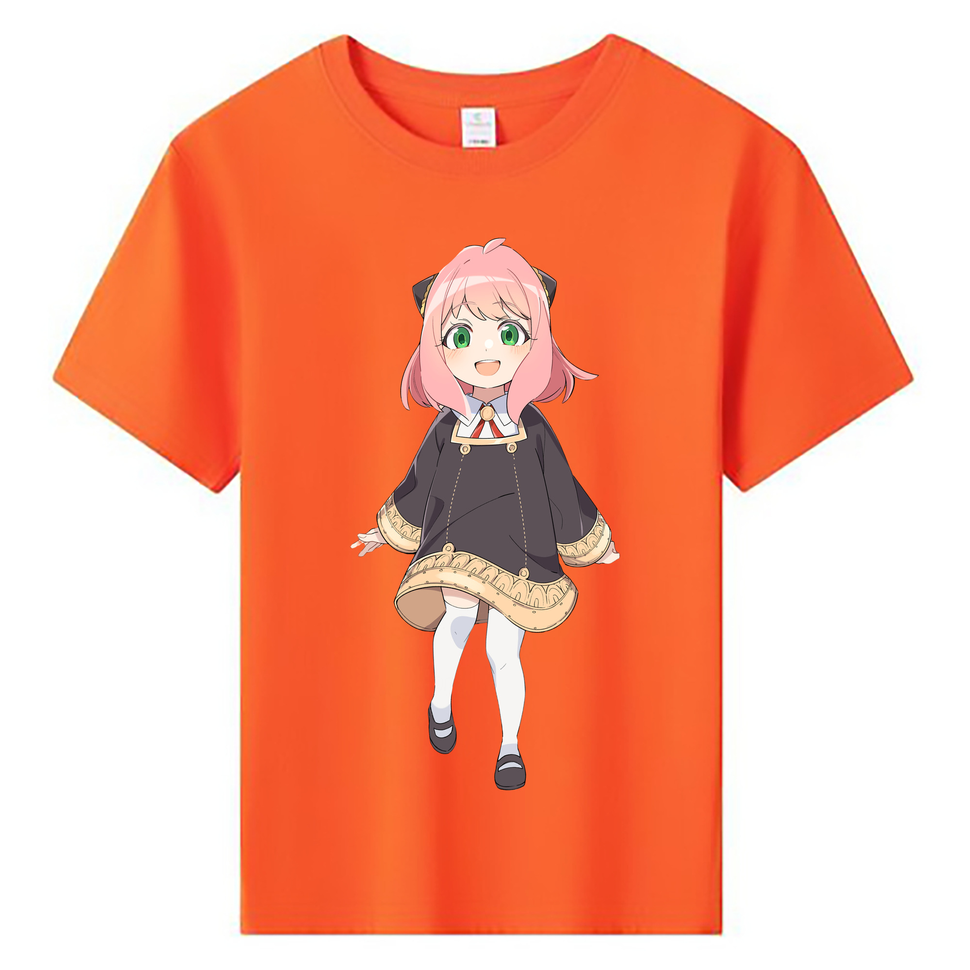 （画像用） SPY×FAMILY间谍家家酒 綿100％キッズTシャツ（フロントプリント）