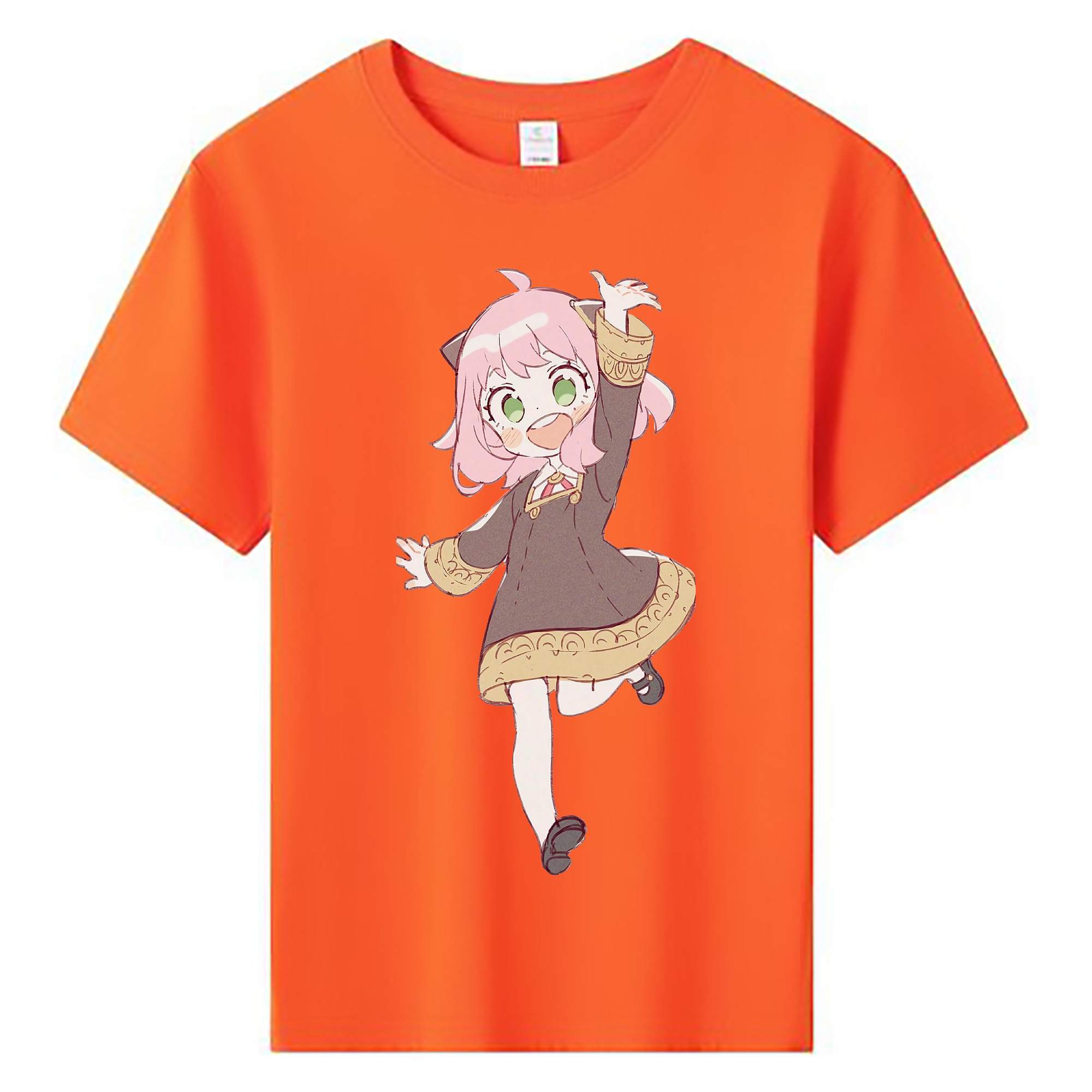 （画像用） SPY×FAMILY间谍家家酒 綿100％キッズTシャツ（フロントプリント）