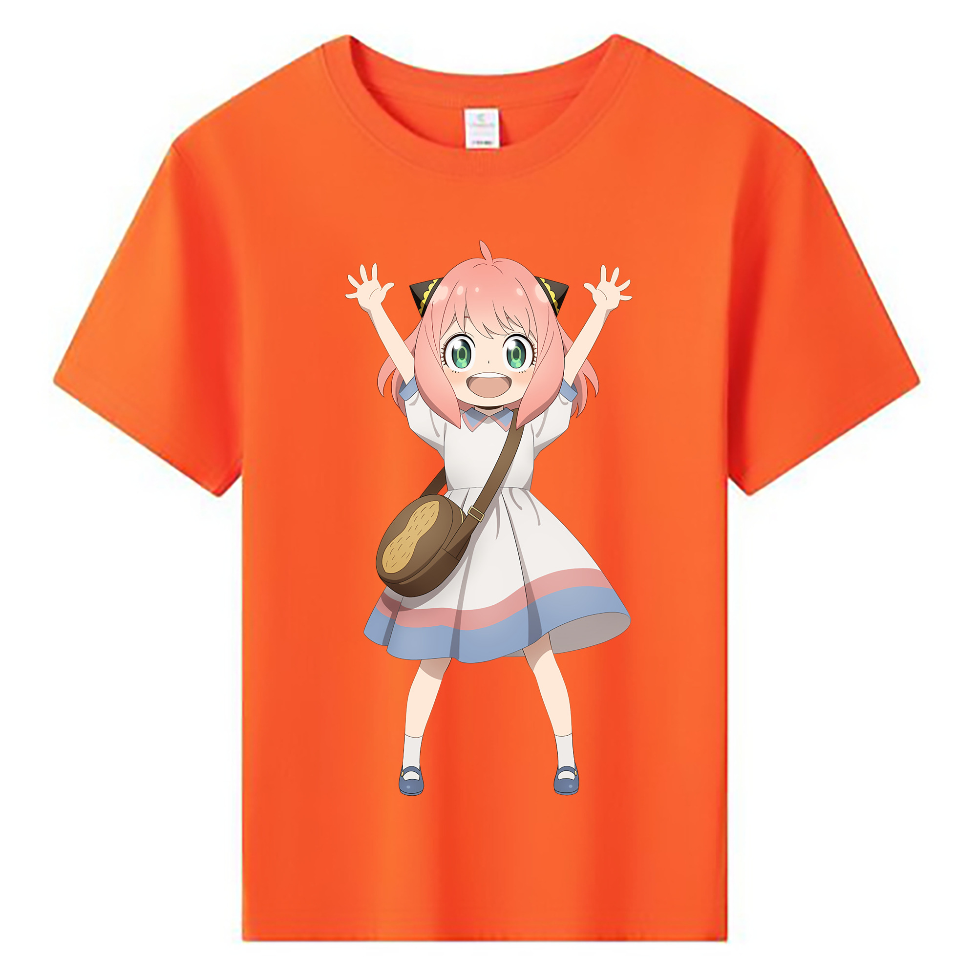 （画像用） SPY×FAMILY间谍家家酒 綿100％キッズTシャツ（フロントプリント）