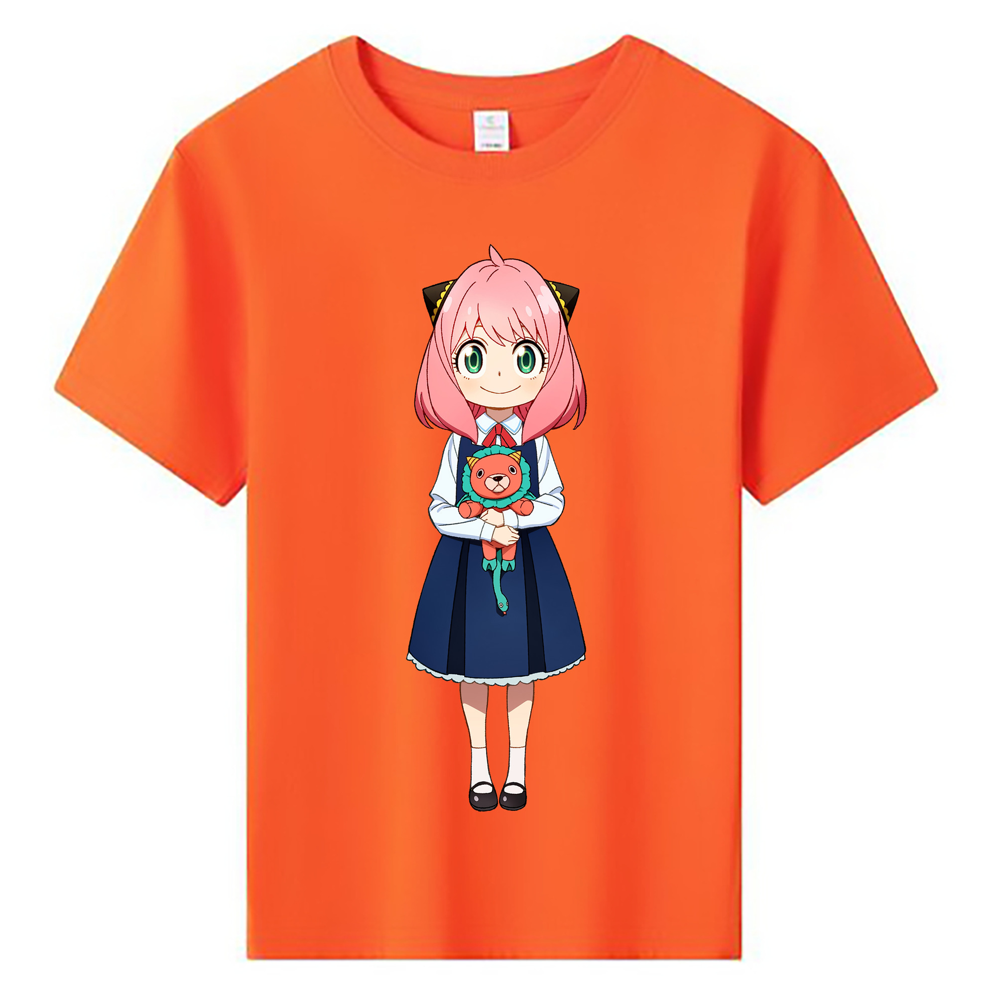 （画像用） SPY×FAMILY间谍家家酒 綿100％キッズTシャツ（フロントプリント）