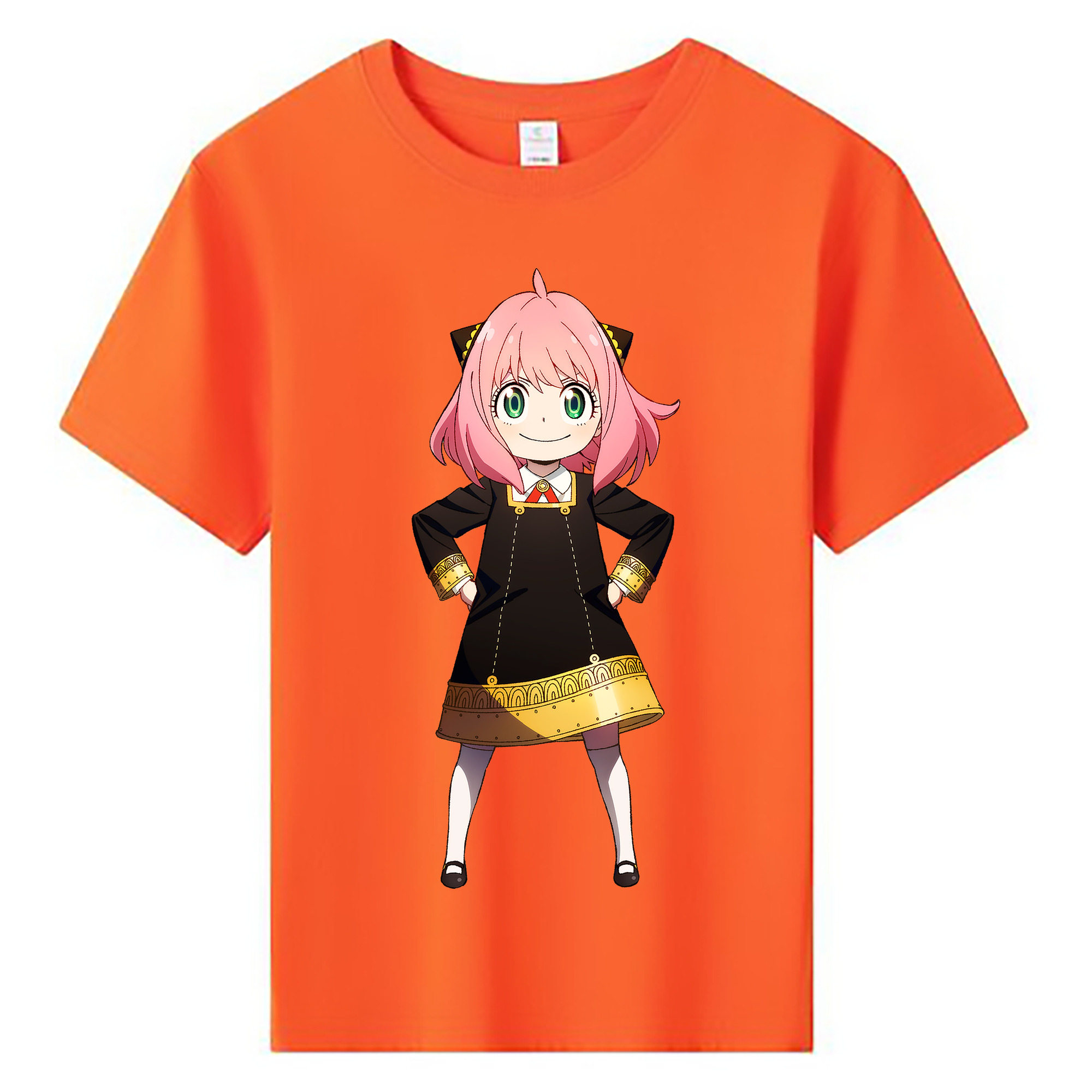 （画像用） SPY×FAMILY间谍家家酒 綿100％キッズTシャツ（フロントプリント）
