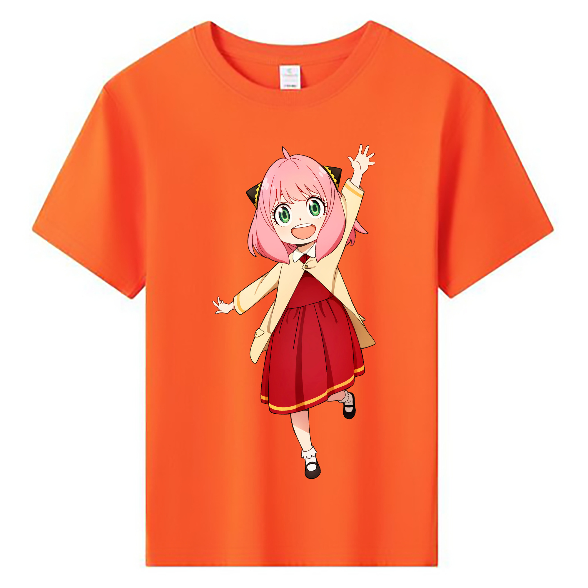 （画像用） SPY×FAMILY间谍家家酒 綿100％キッズTシャツ（フロントプリント）