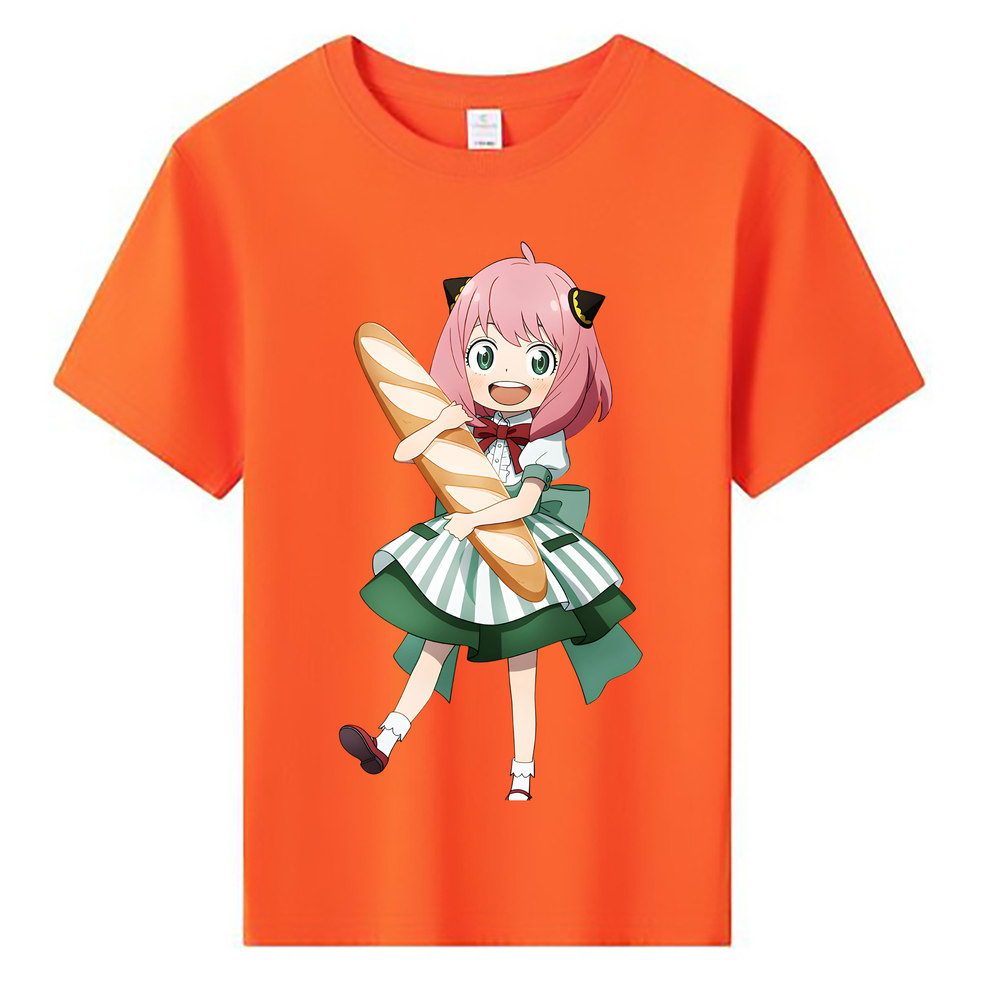（画像用） SPY×FAMILY间谍家家酒 綿100％キッズTシャツ（フロントプリント）