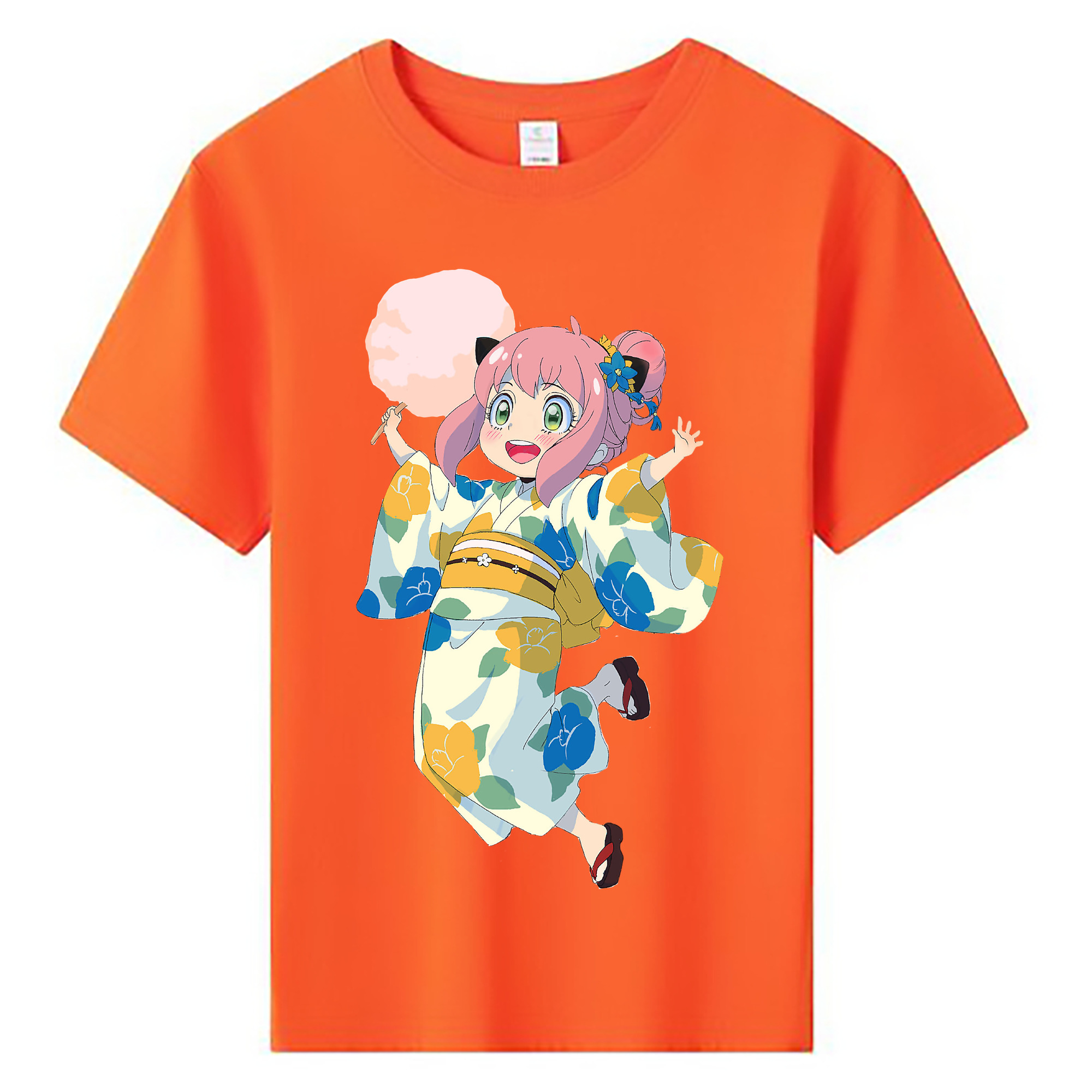 （画像用） SPY×FAMILY间谍家家酒 綿100％キッズTシャツ（フロントプリント）