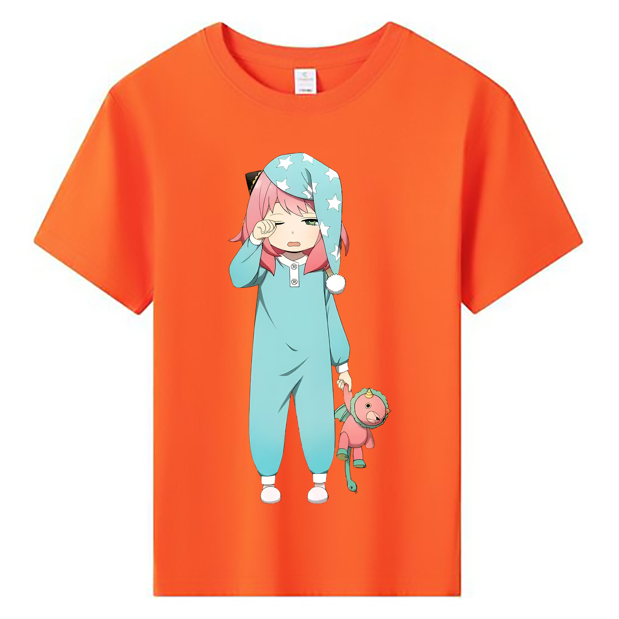 （画像用） SPY×FAMILY间谍家家酒 綿100％キッズTシャツ（フロントプリント）