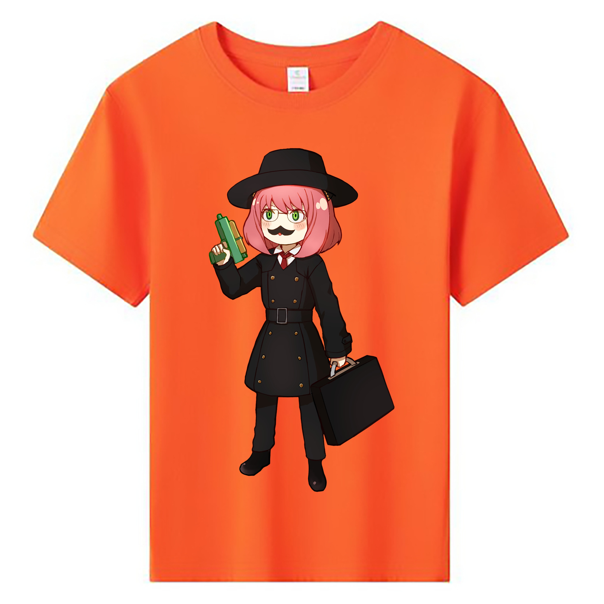 （画像用） SPY×FAMILY间谍家家酒 綿100％キッズTシャツ（フロントプリント）