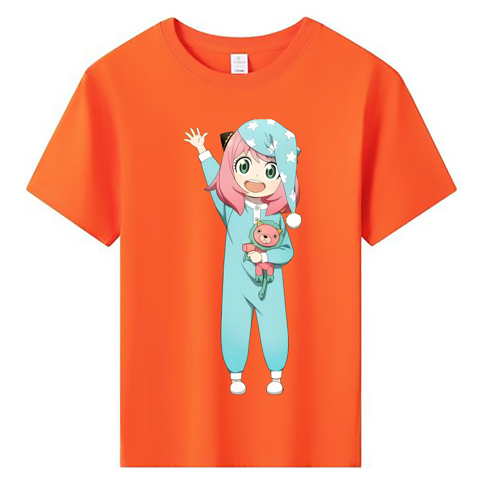 （画像用） SPY×FAMILY间谍家家酒 綿100％キッズTシャツ（フロントプリント）