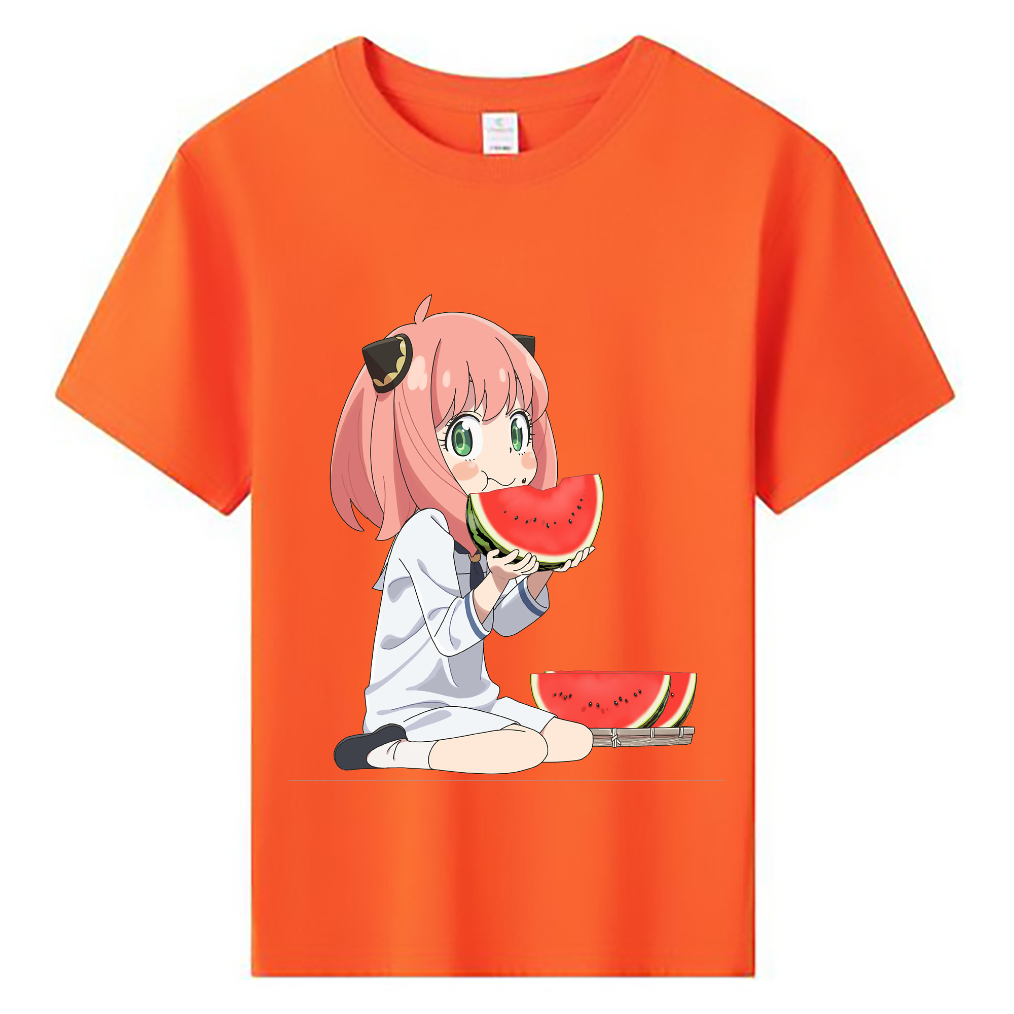 （画像用） SPY×FAMILY间谍家家酒 綿100％キッズTシャツ（フロントプリント）