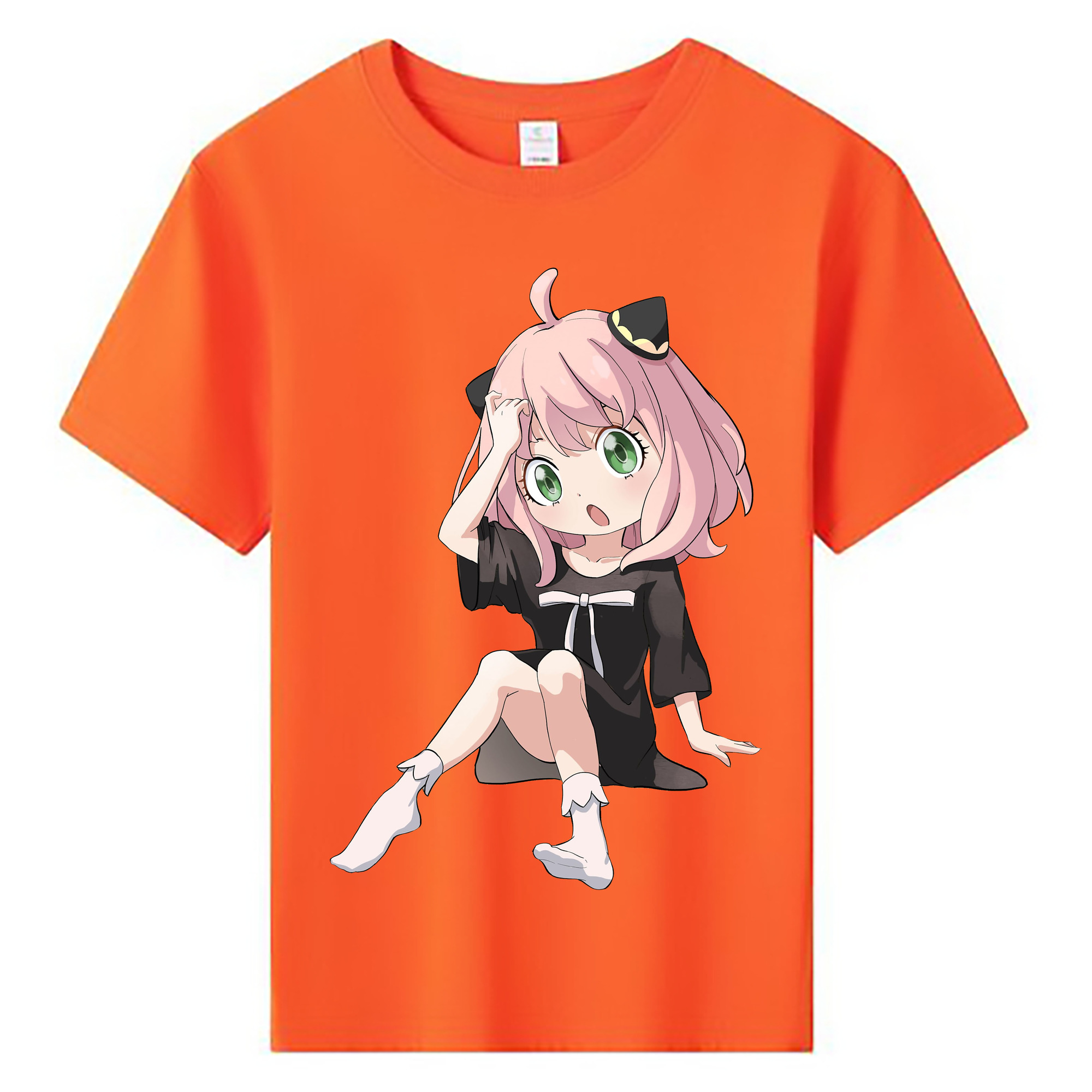 （画像用） SPY×FAMILY间谍家家酒 綿100％キッズTシャツ（フロントプリント）