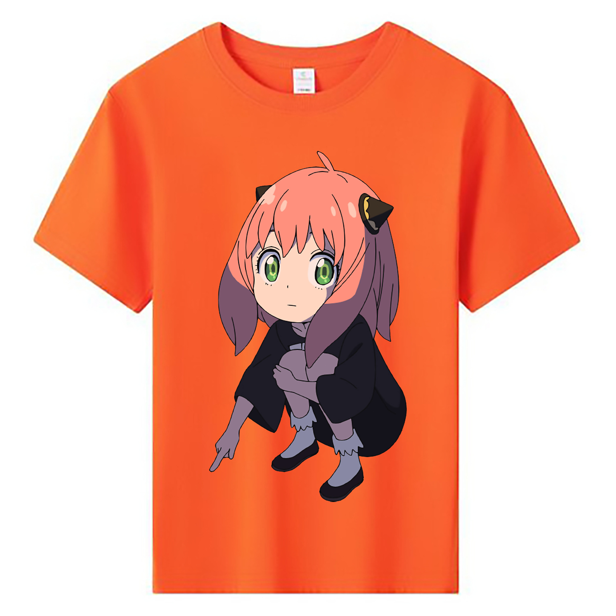 （画像用） SPY×FAMILY间谍家家酒 綿100％キッズTシャツ（フロントプリント）