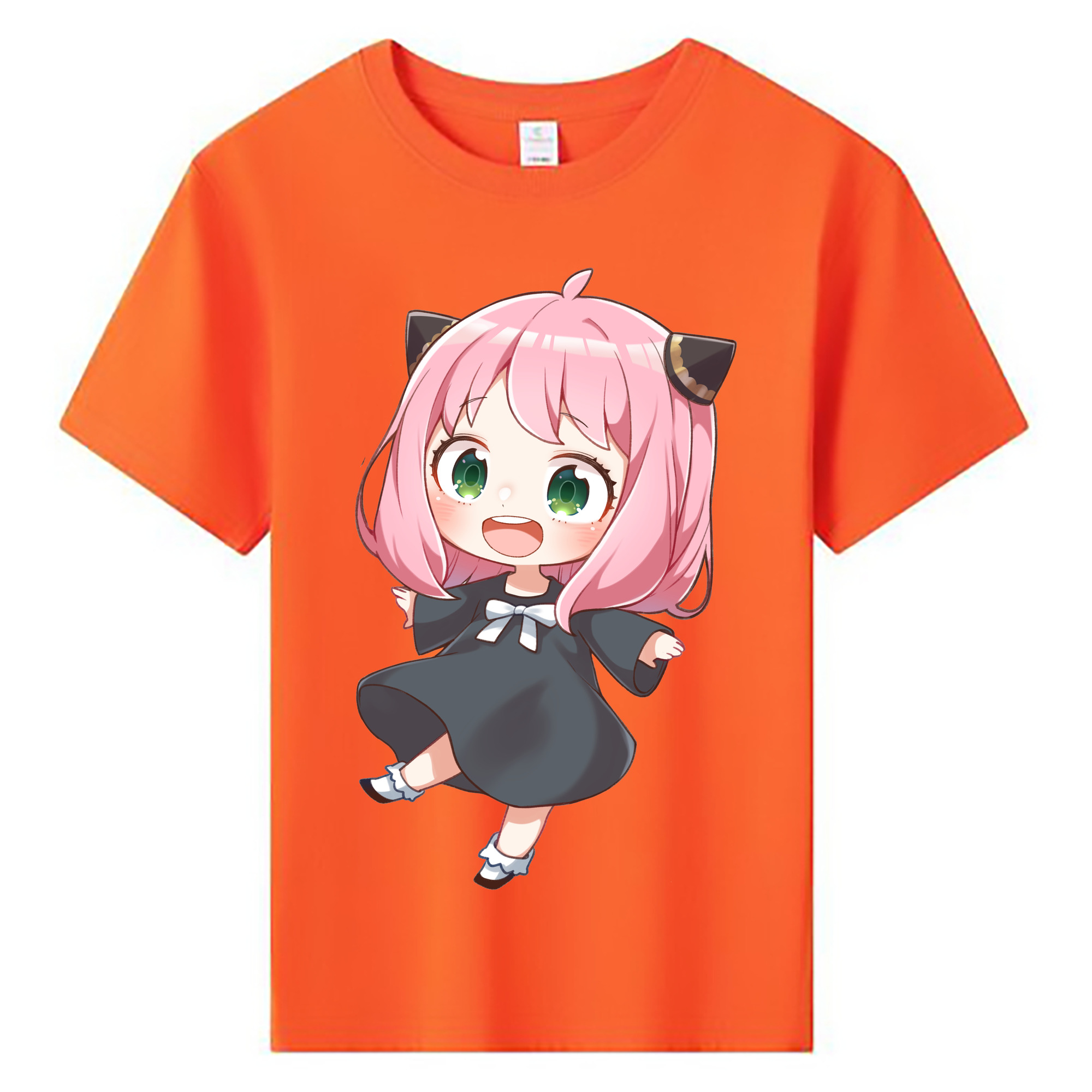 （画像用） SPY×FAMILY间谍家家酒 綿100％キッズTシャツ（フロントプリント）