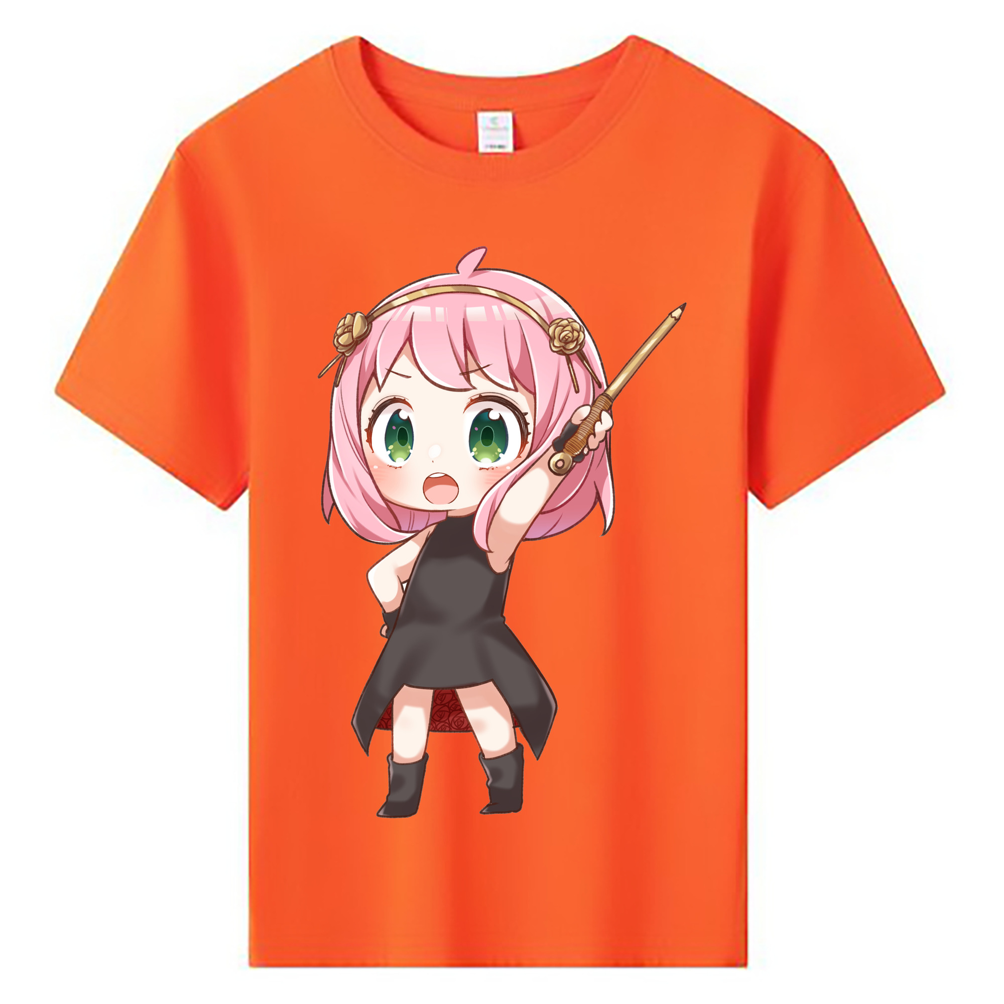 （画像用） SPY×FAMILY间谍家家酒 綿100％キッズTシャツ（フロントプリント）