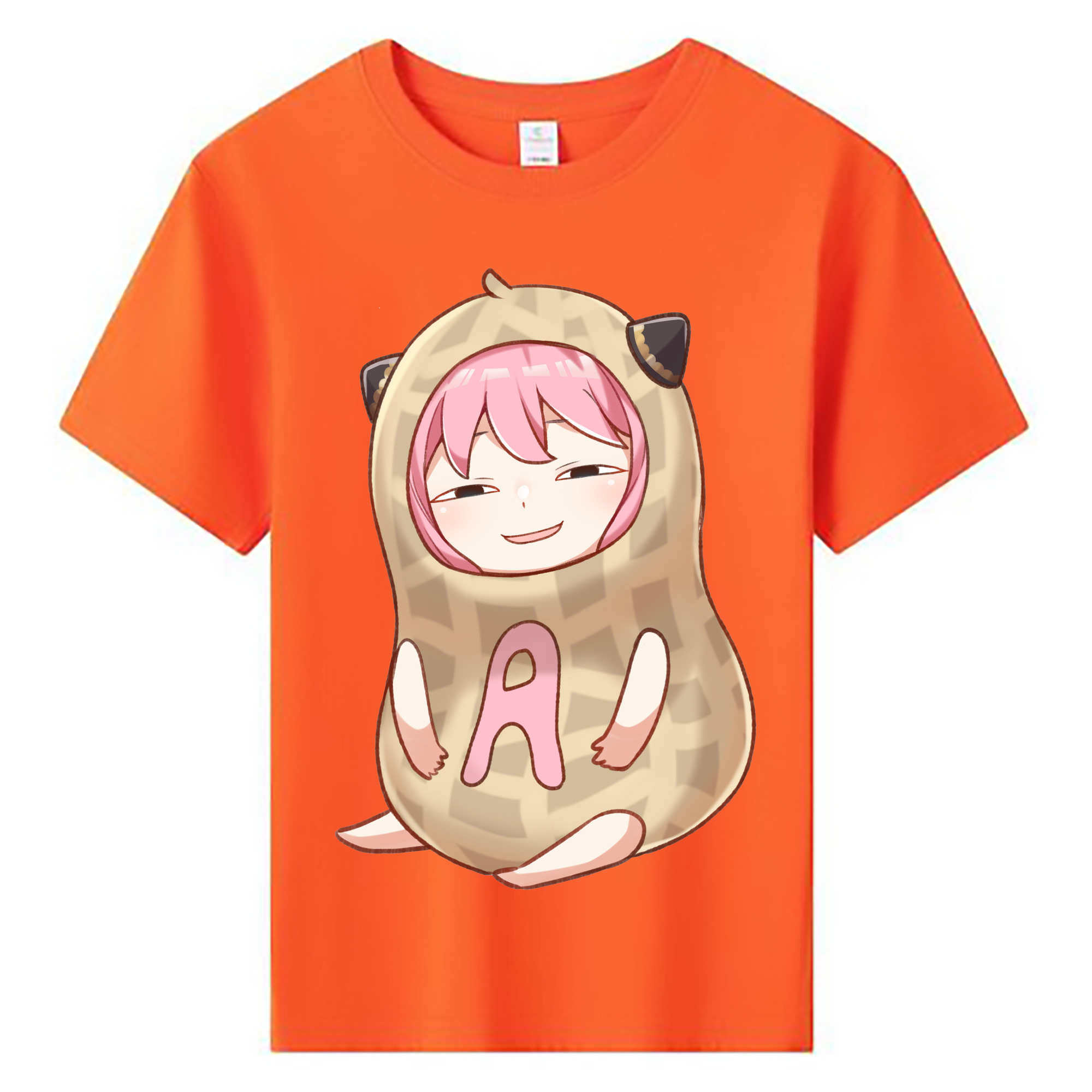 （画像用） SPY×FAMILY间谍家家酒 綿100％キッズTシャツ（フロントプリント）