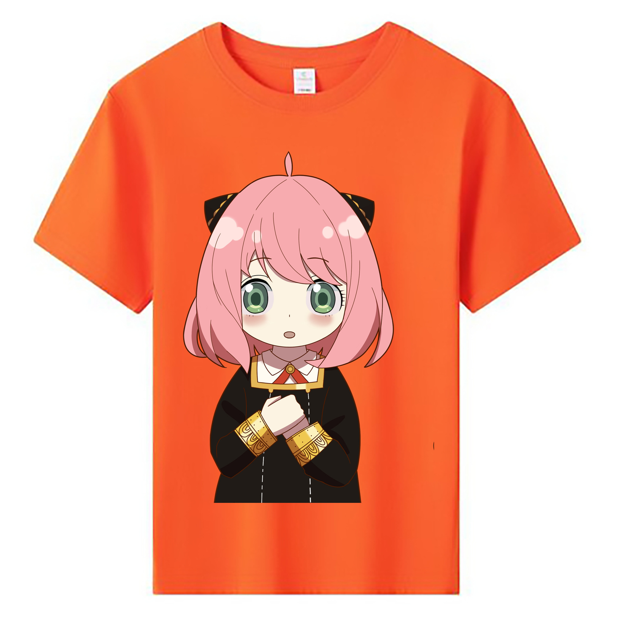 （画像用） SPY×FAMILY间谍家家酒 綿100％キッズTシャツ（フロントプリント）
