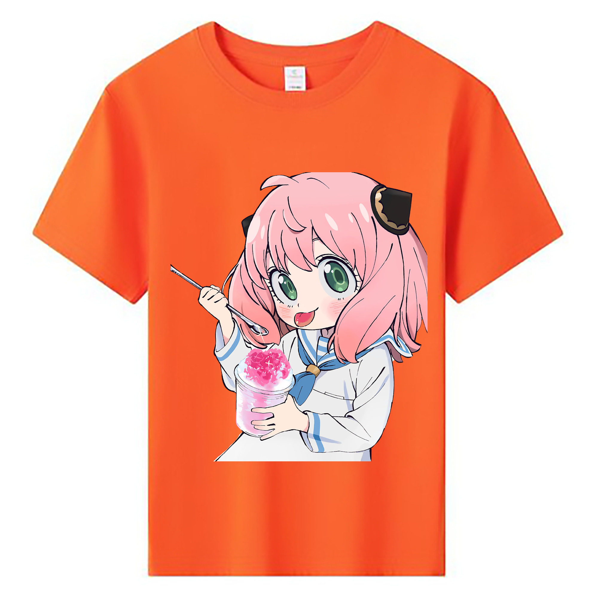 （画像用） SPY×FAMILY间谍家家酒 綿100％キッズTシャツ（フロントプリント）