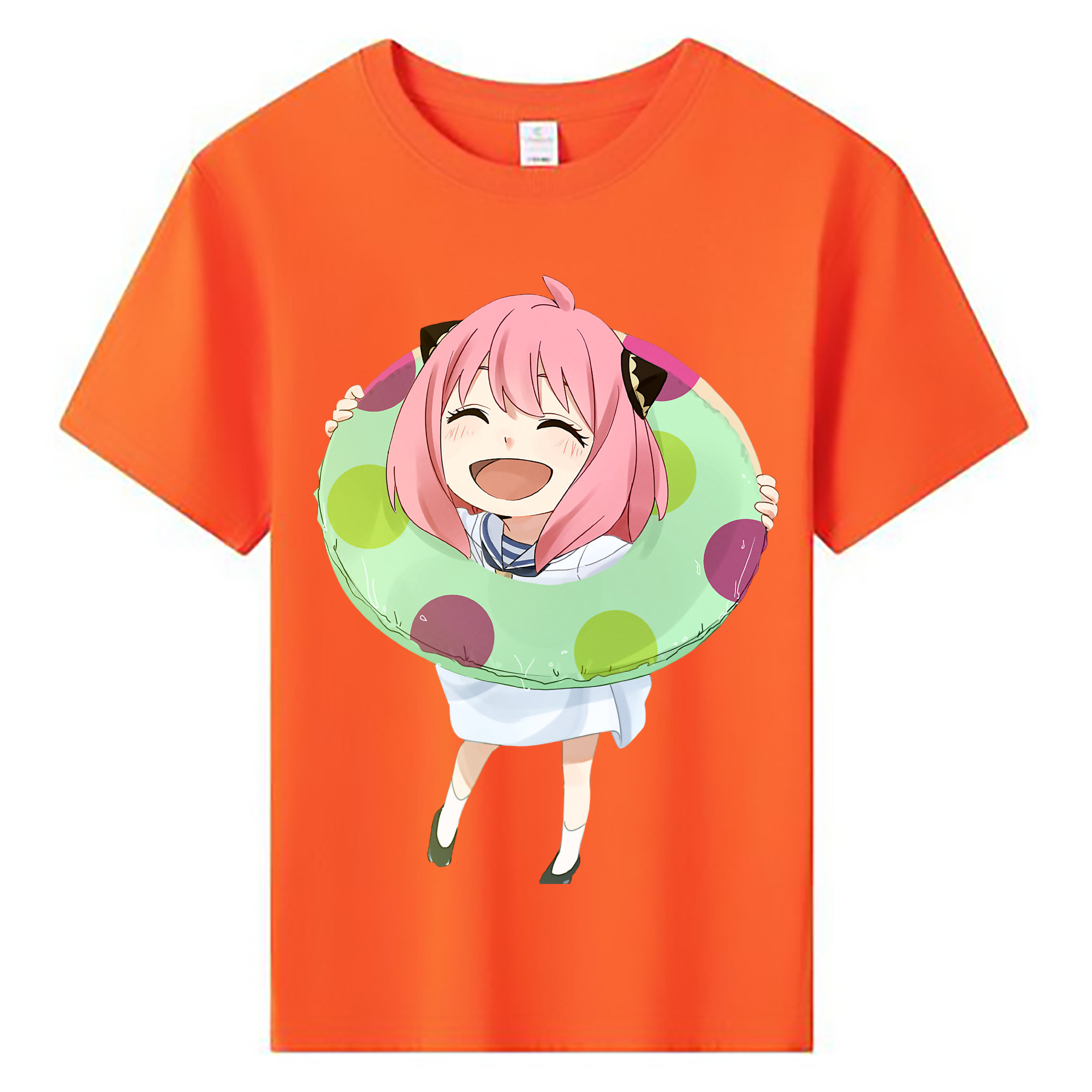 （画像用） SPY×FAMILY间谍家家酒 綿100％キッズTシャツ（フロントプリント）