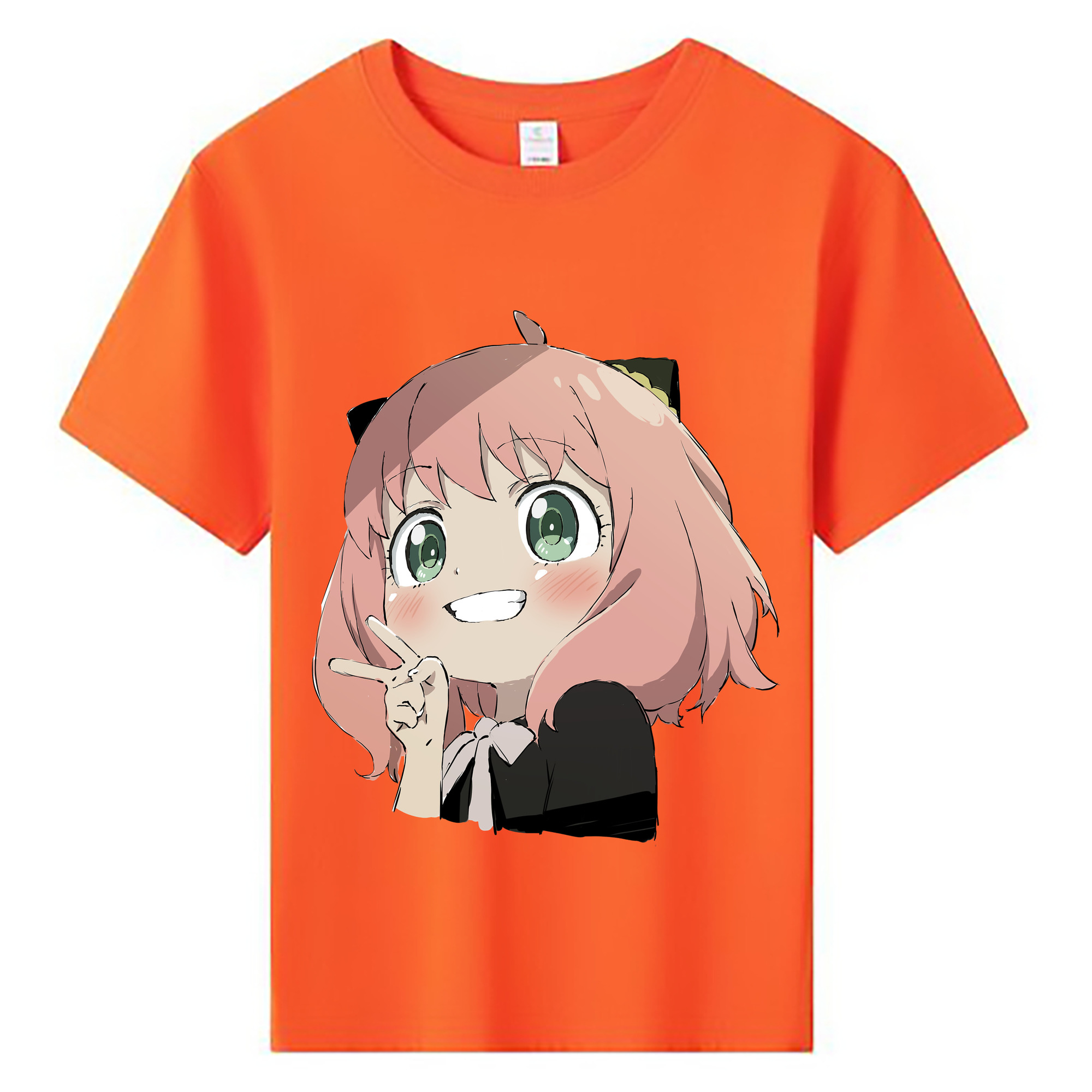 （画像用） SPY×FAMILY间谍家家酒 綿100％キッズTシャツ（フロントプリント）