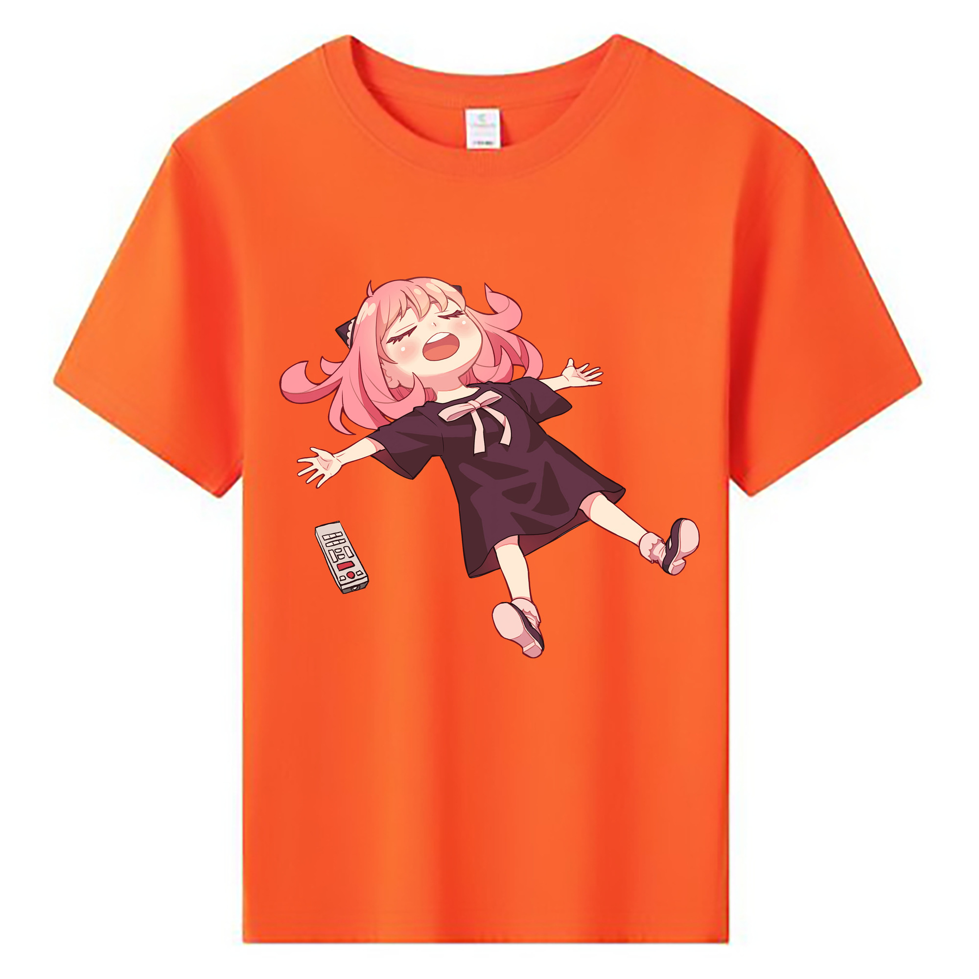 （画像用） SPY×FAMILY间谍家家酒 綿100％キッズTシャツ（フロントプリント）