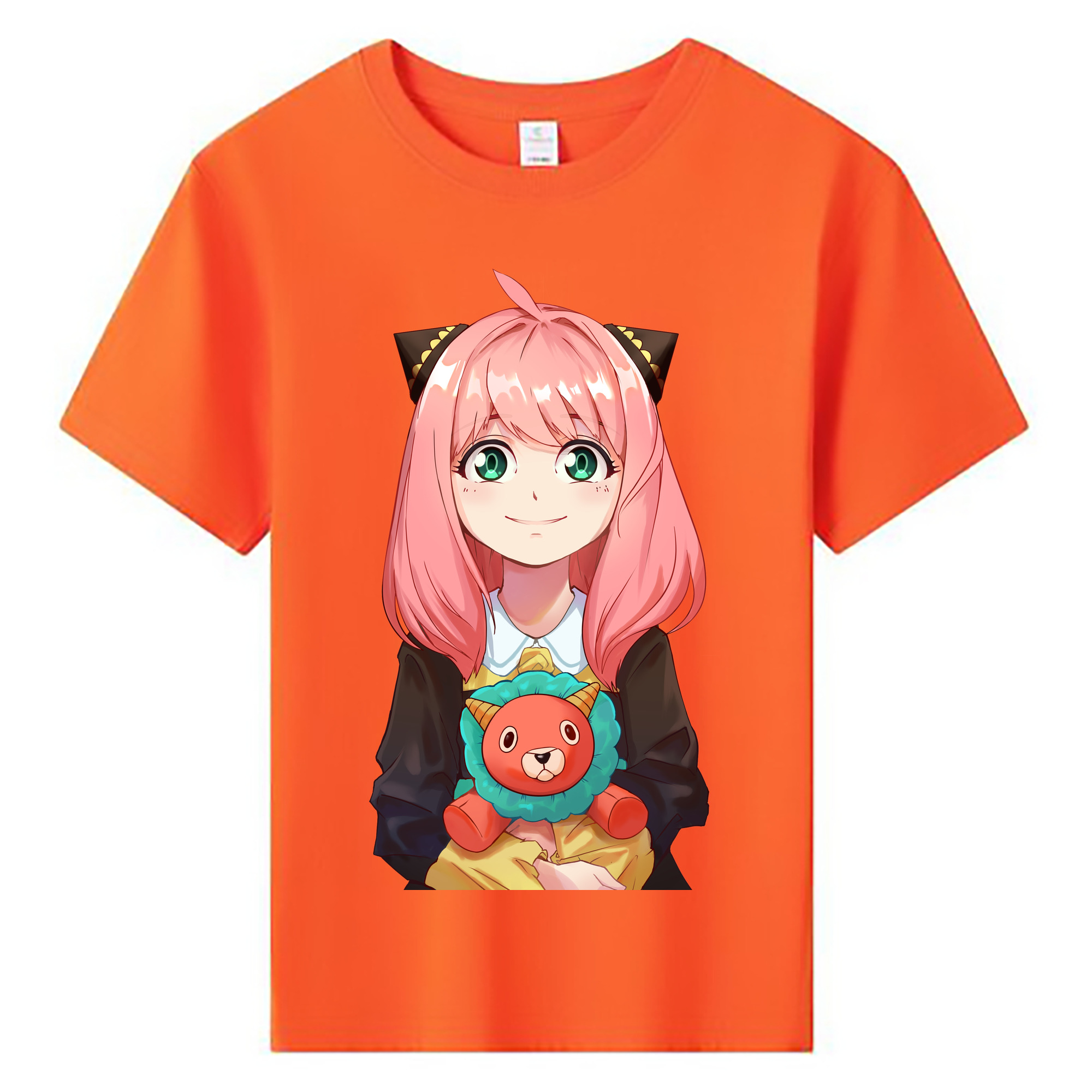 （画像用） SPY×FAMILY间谍家家酒 綿100％キッズTシャツ（フロントプリント）
