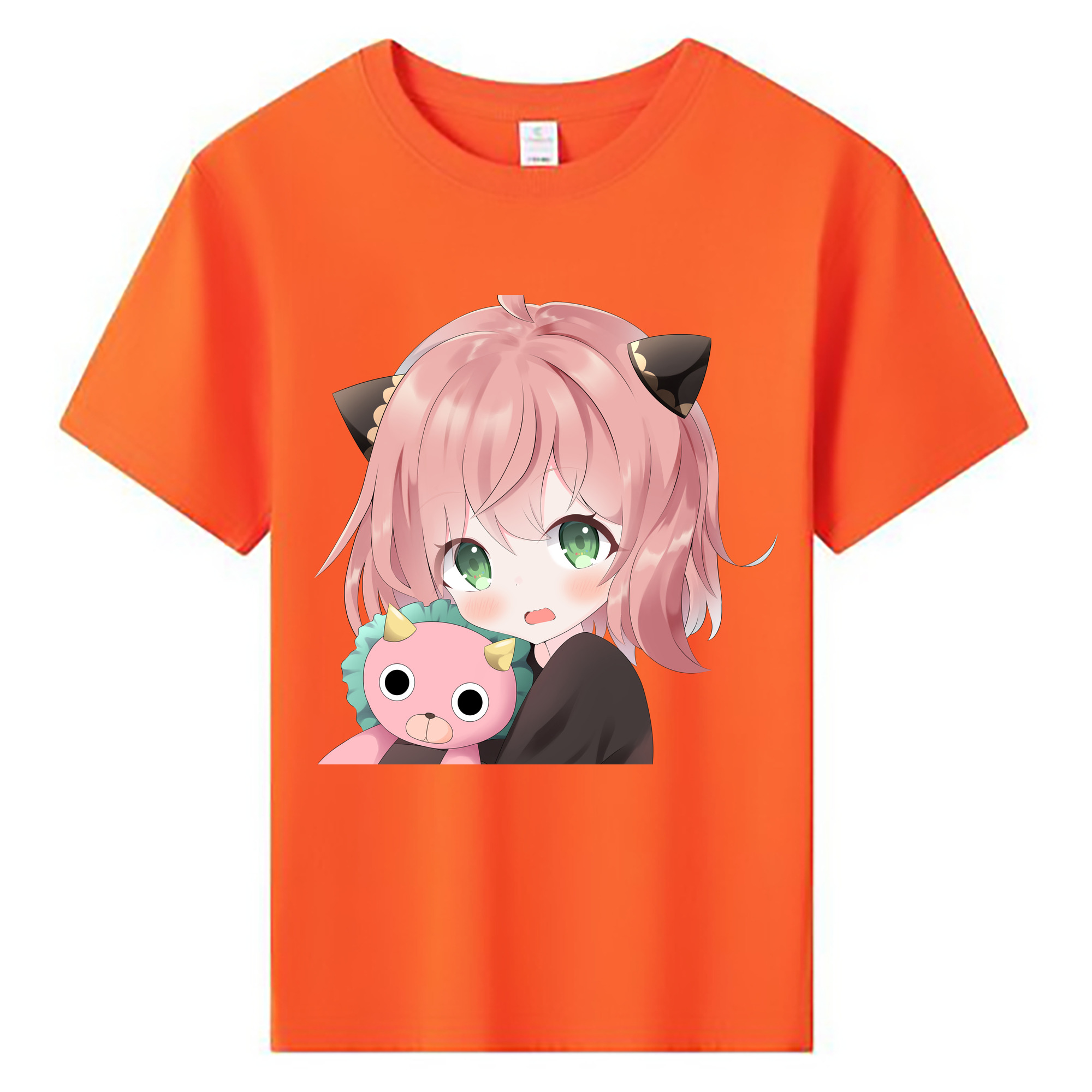 （画像用） SPY×FAMILY间谍家家酒 綿100％キッズTシャツ（フロントプリント）