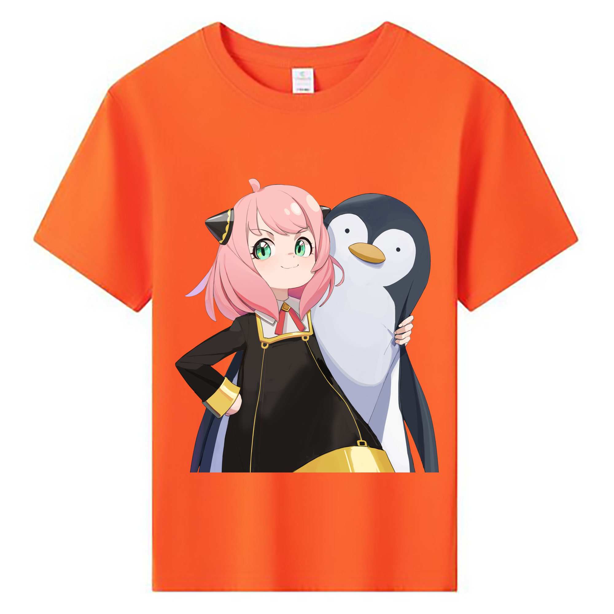 （画像用） SPY×FAMILY间谍家家酒 綿100％キッズTシャツ（フロントプリント）
