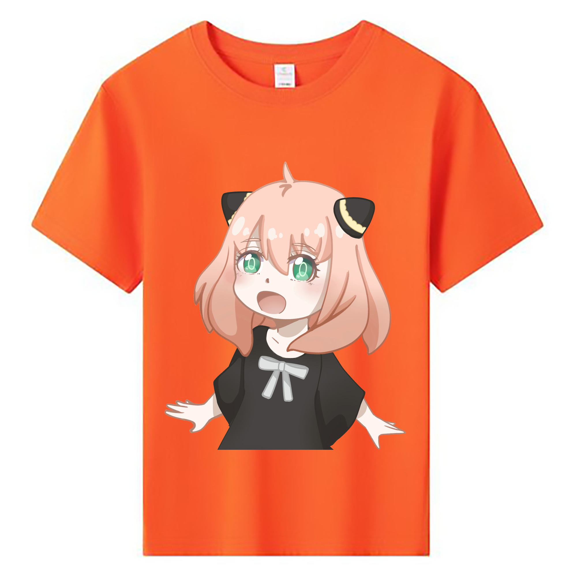（画像用） SPY×FAMILY间谍家家酒 綿100％キッズTシャツ（フロントプリント）
